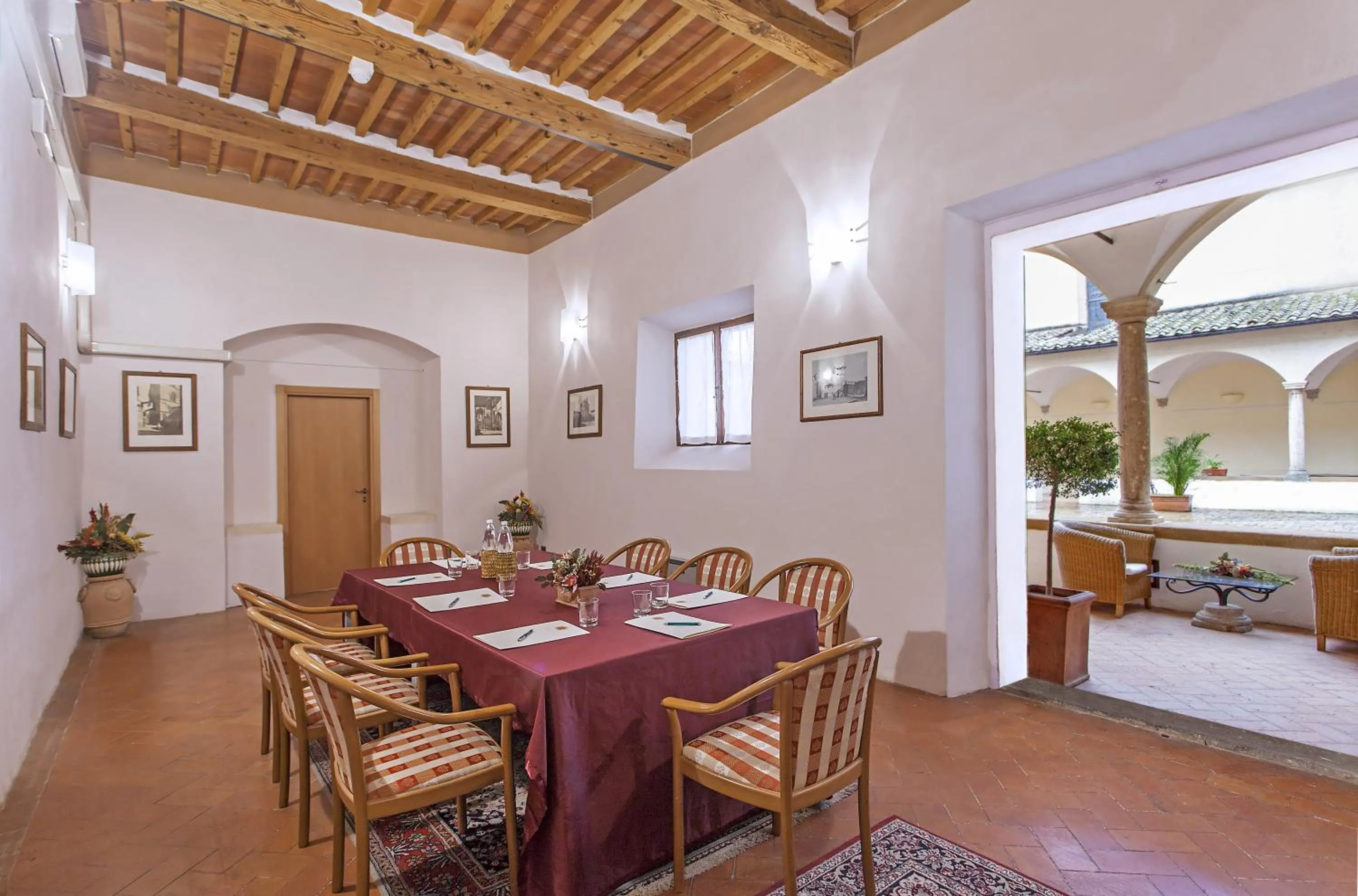 Restaurant/places to eat in Relais Il Chiostro Di Pienza