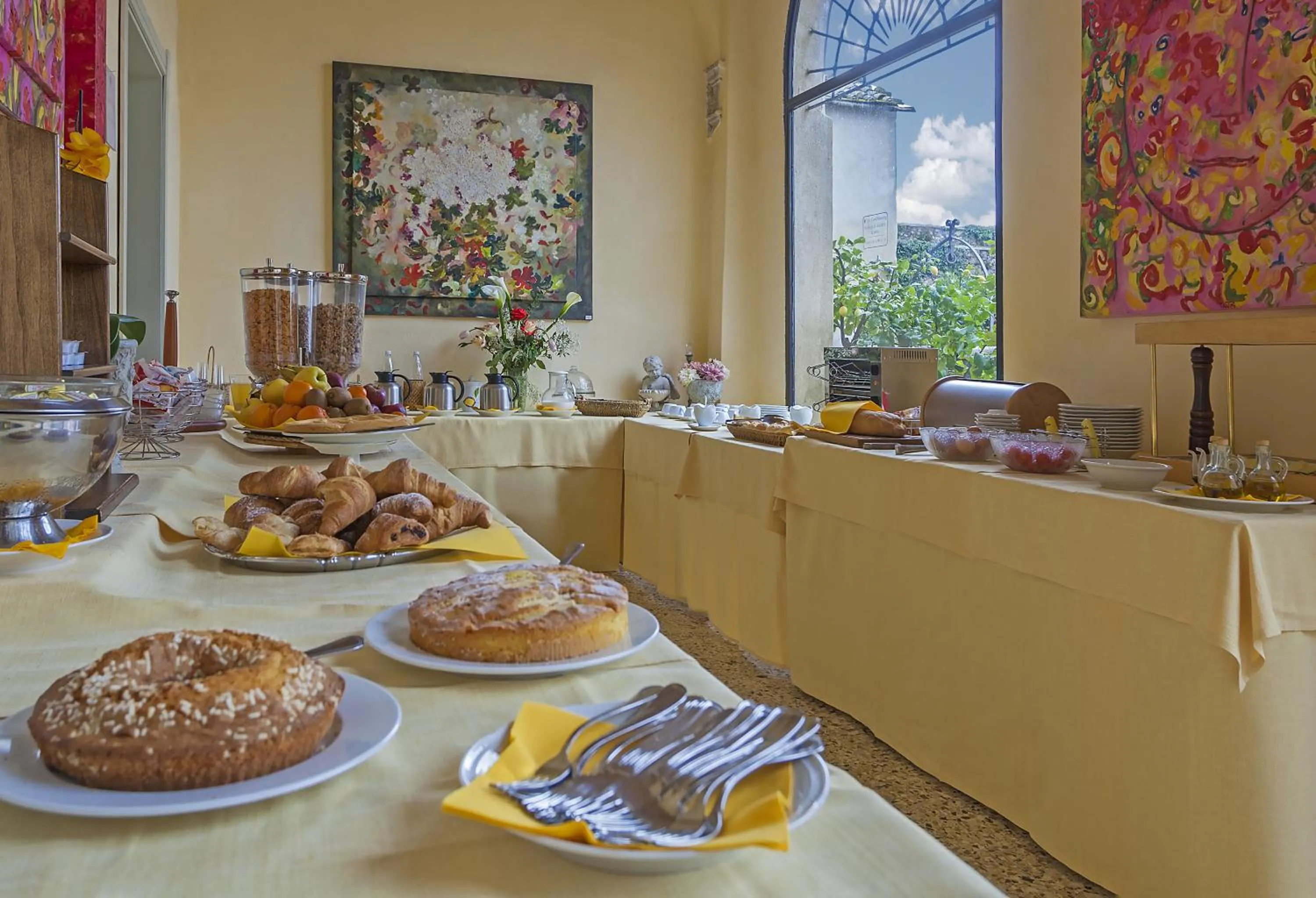 Food close-up in Relais Il Chiostro Di Pienza