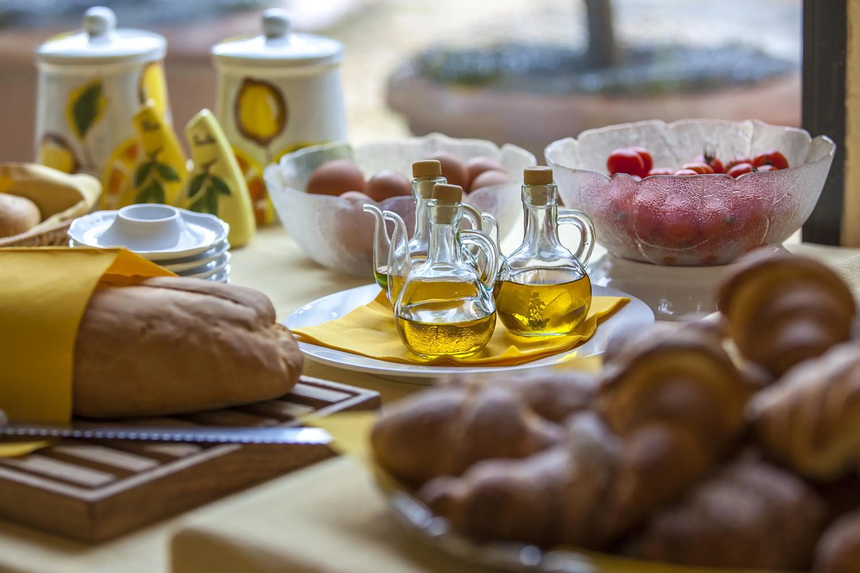 Food close-up in Relais Il Chiostro Di Pienza
