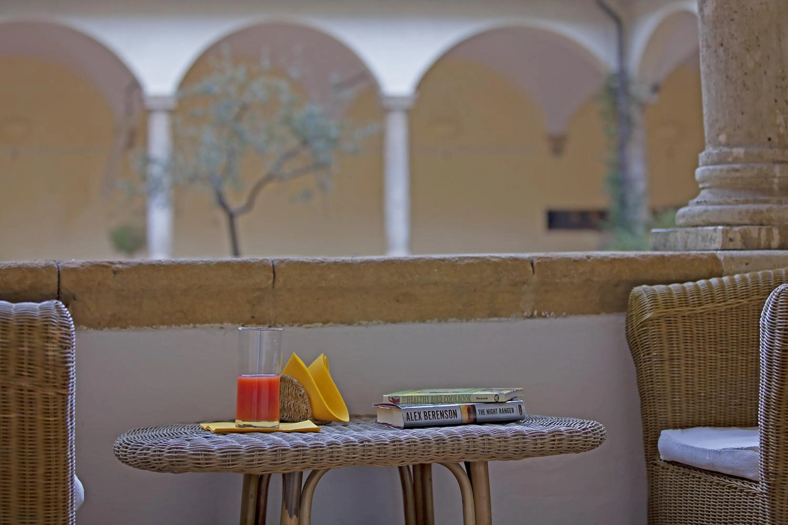 Patio in Relais Il Chiostro Di Pienza
