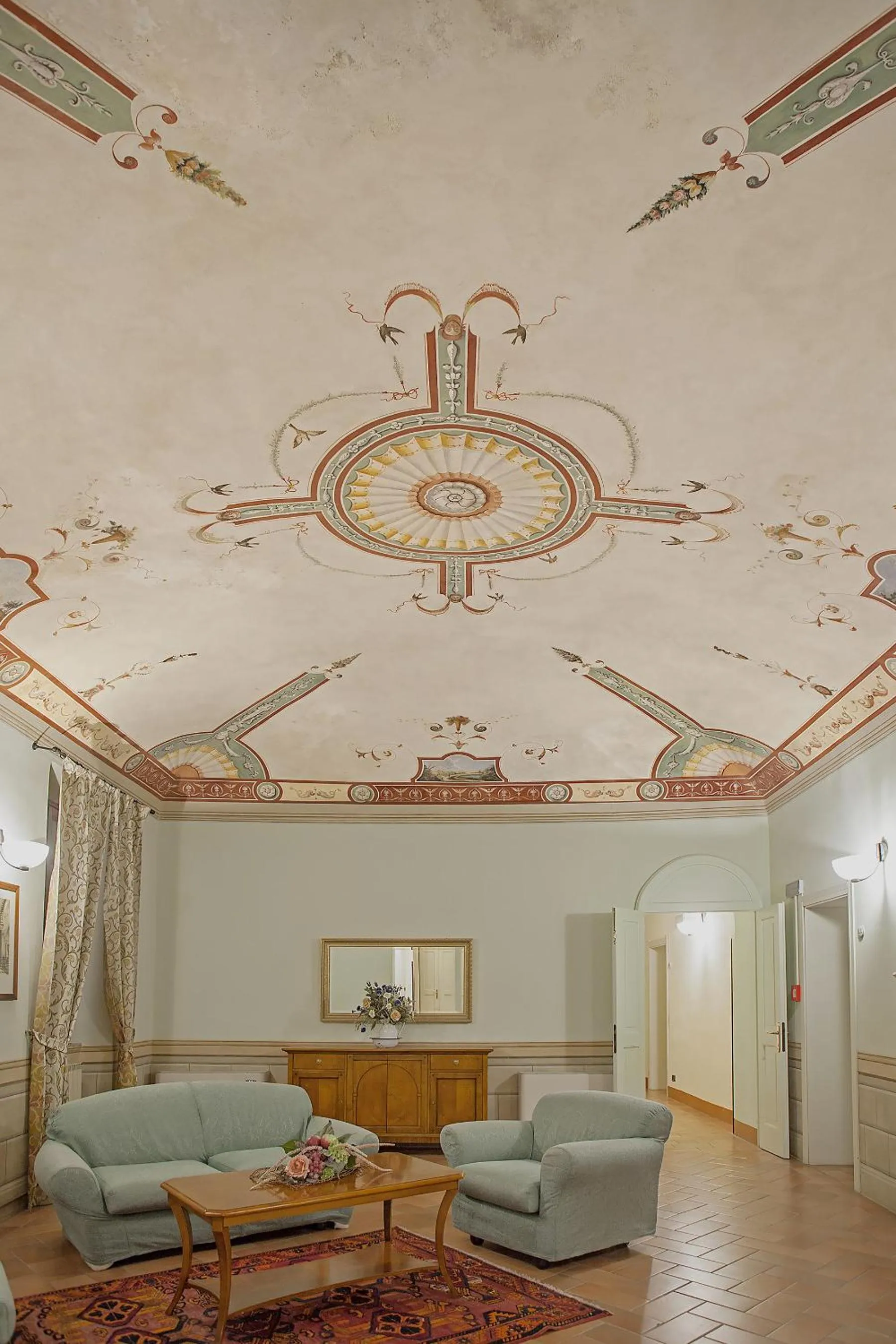 Seating area in Relais Il Chiostro Di Pienza