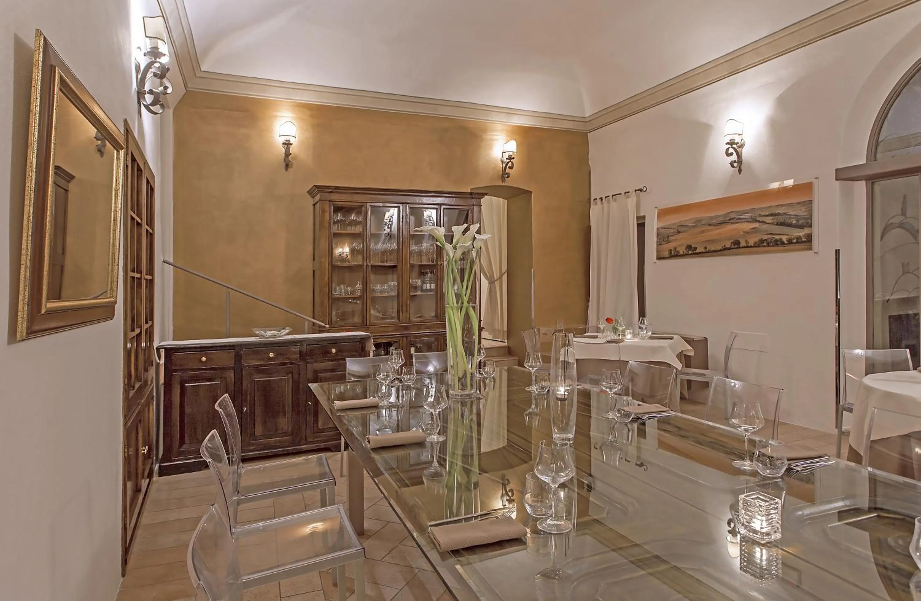 Restaurant/places to eat in Relais Il Chiostro Di Pienza