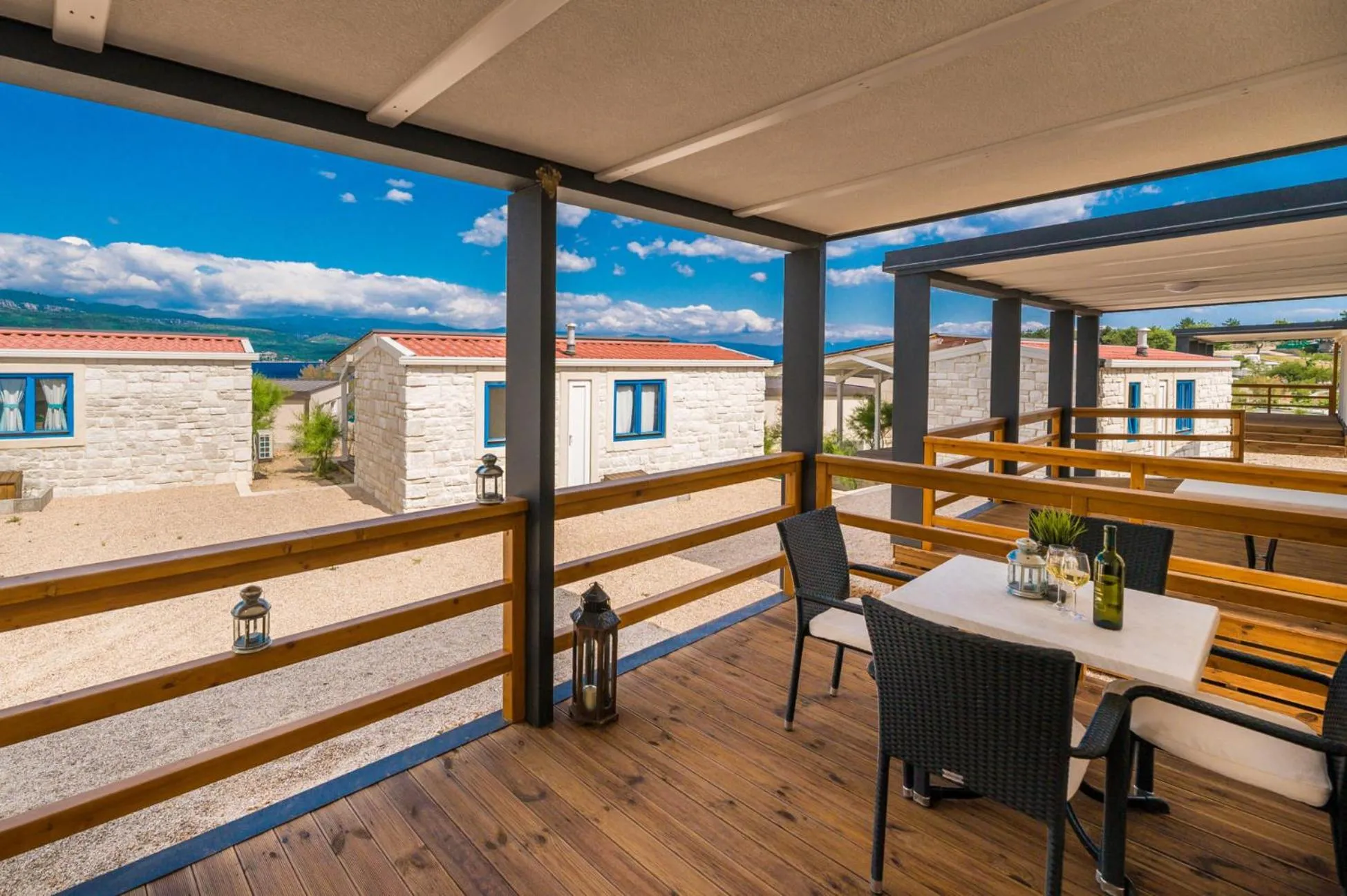 Balcony/Terrace in Mobile Homes Krk Silo