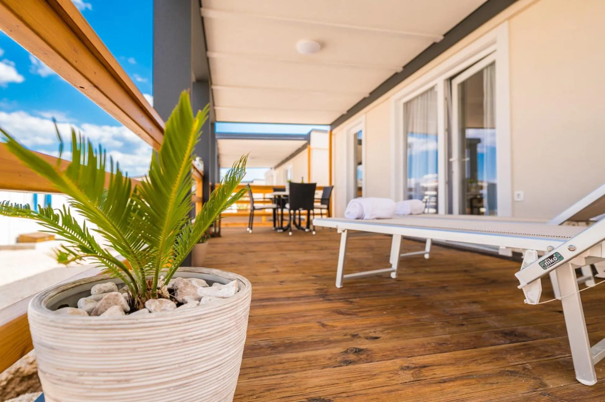 Balcony/Terrace in Mobile Homes Krk Silo