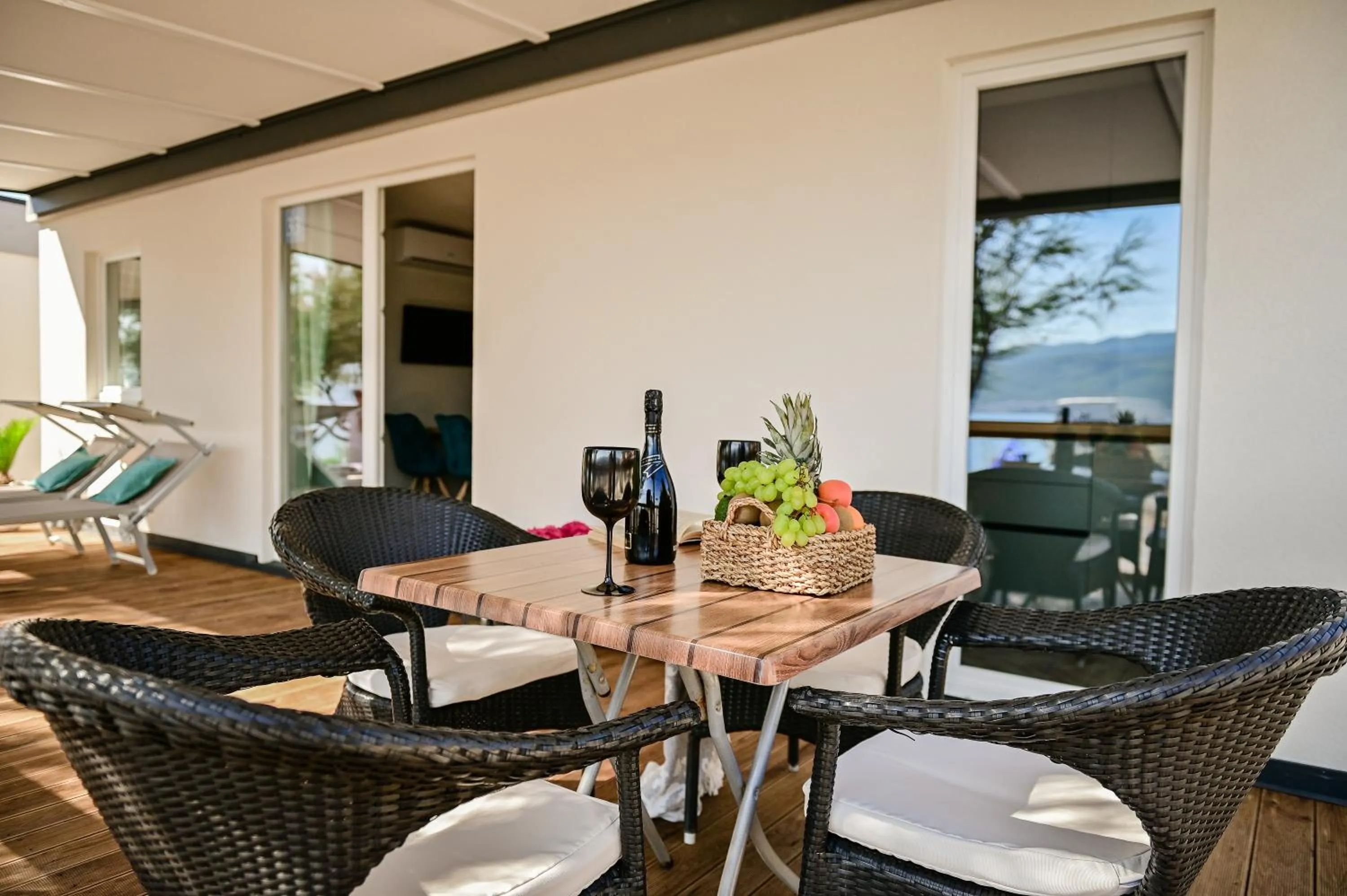 Balcony/Terrace in Mobile Homes Krk Silo