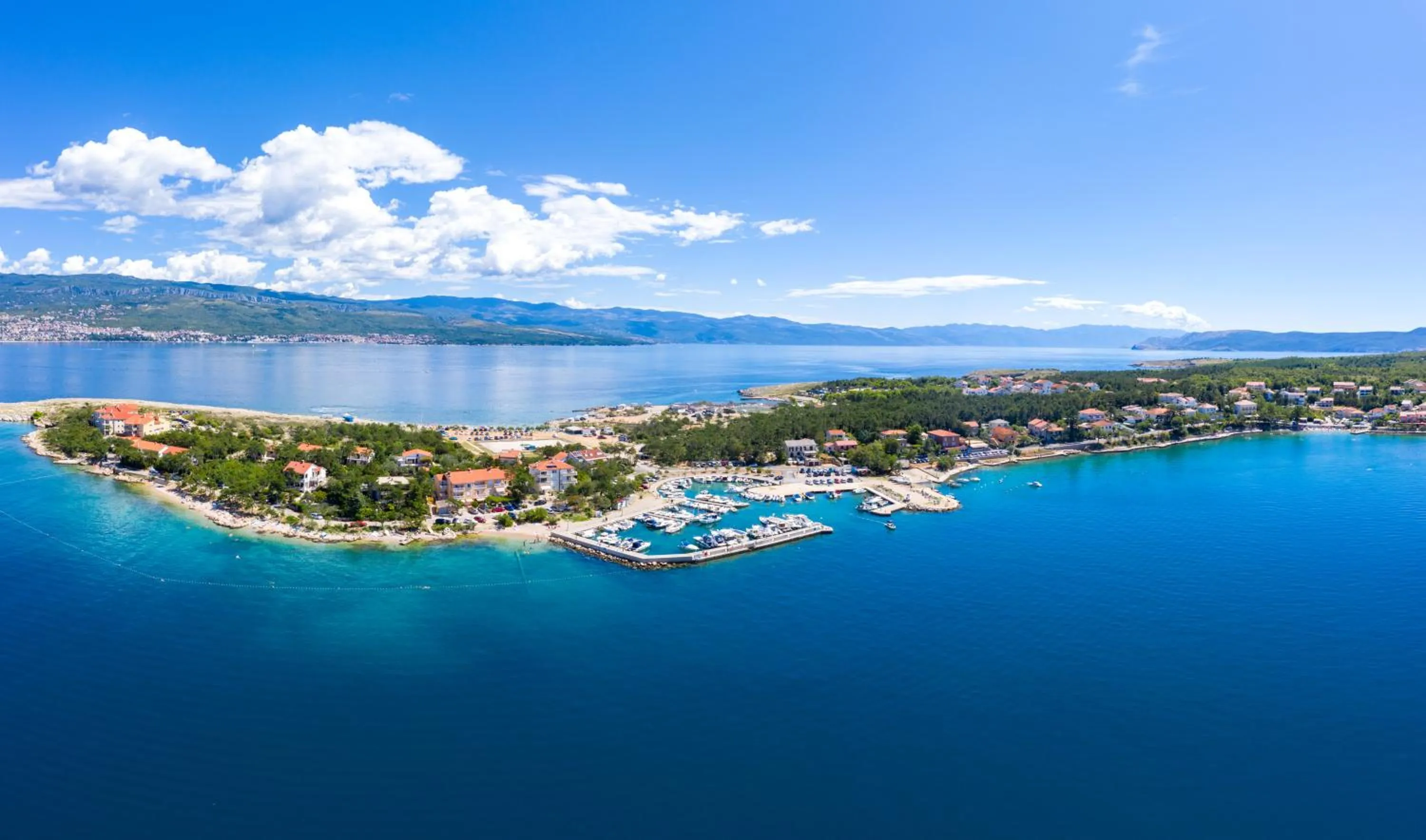 Natural landscape in Mobile Homes Krk Silo