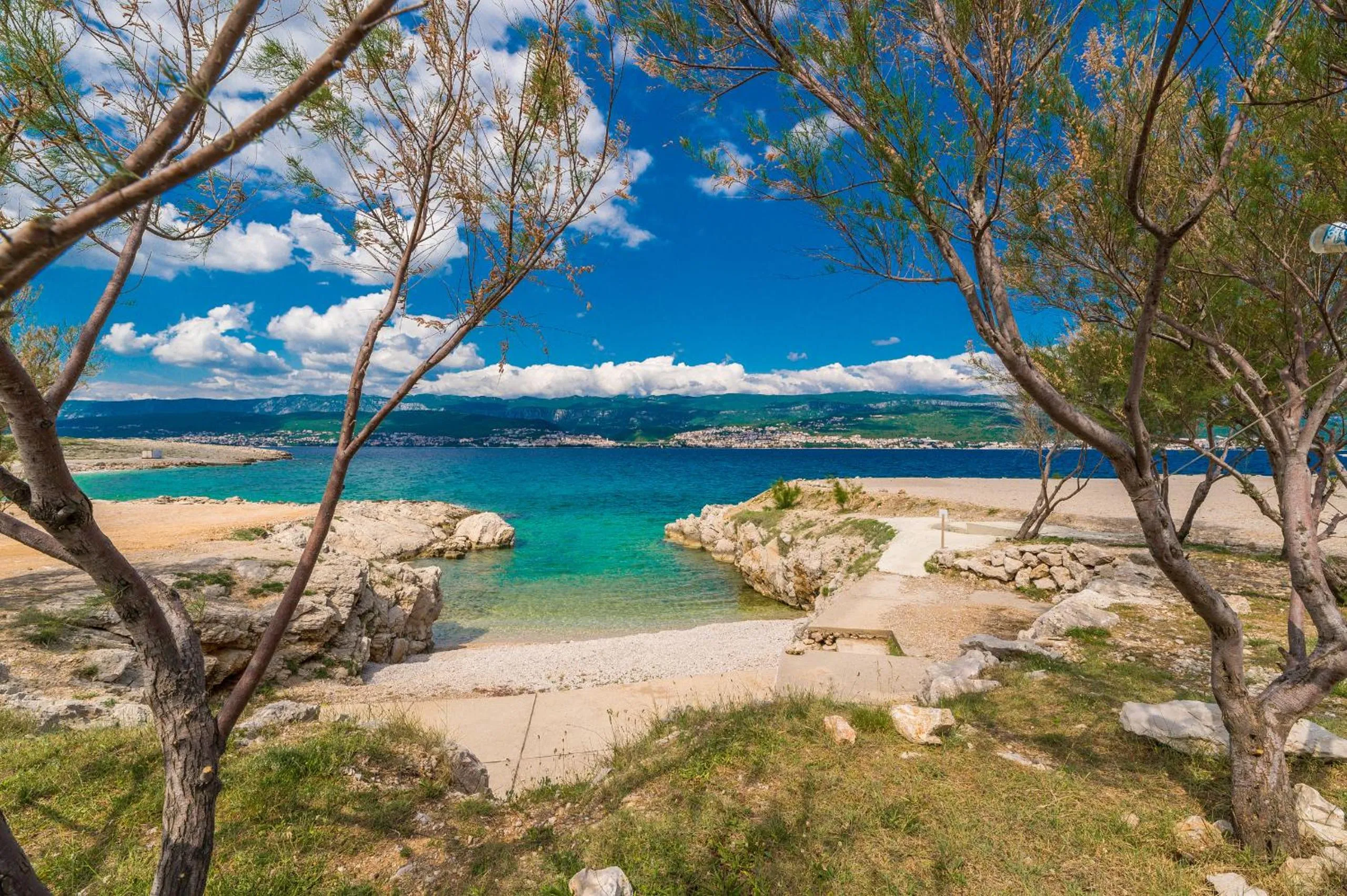 Beach in Mobile Homes Krk Silo