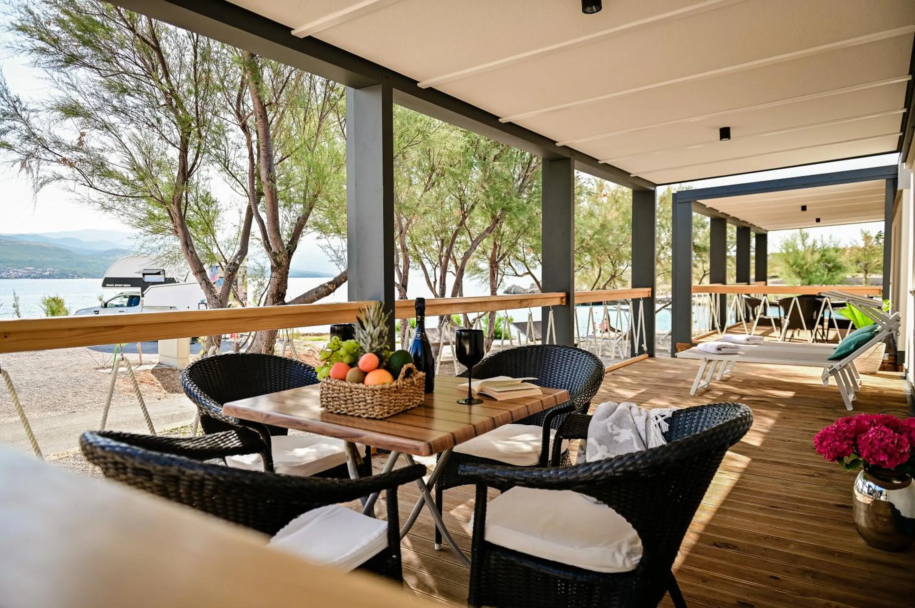 Balcony/Terrace in Mobile Homes Krk Silo