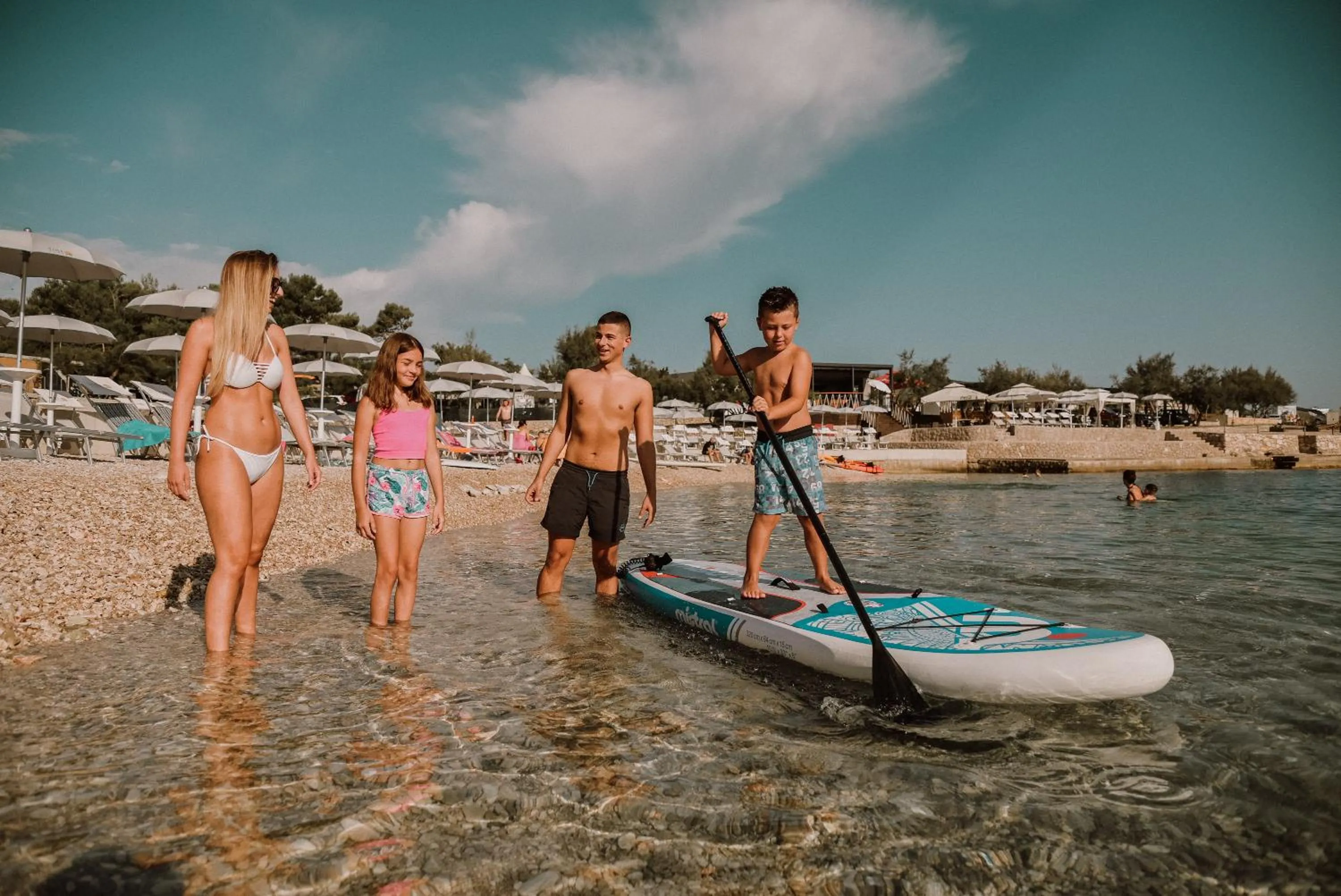 Beach in Mobile Homes Krk Silo