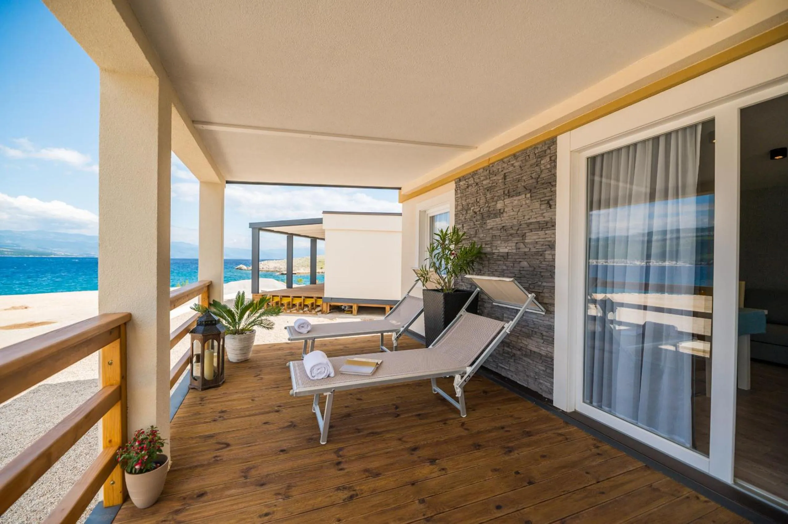 Balcony/Terrace in Mobile Homes Krk Silo