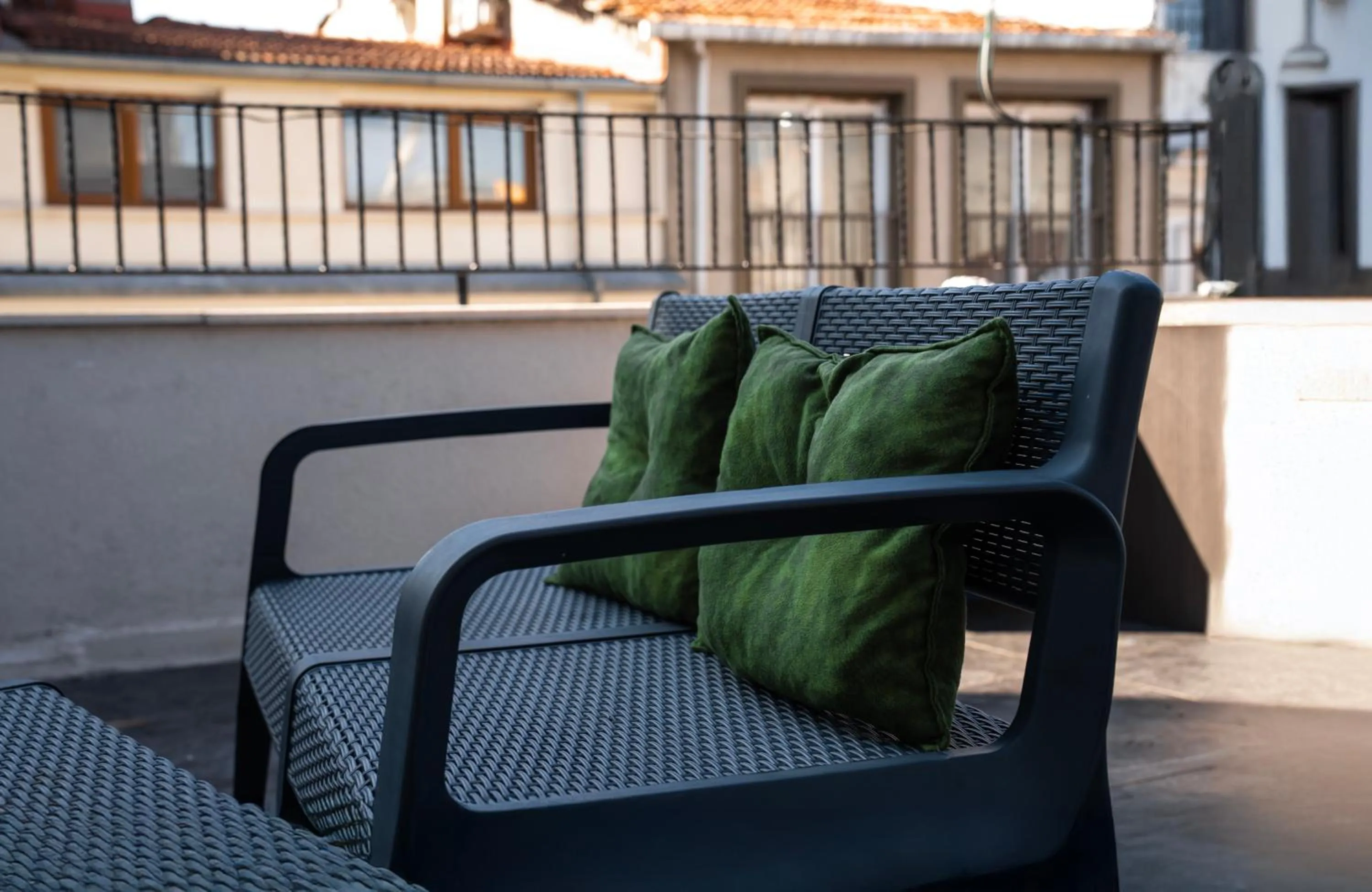 Patio in Rafinn Hotel