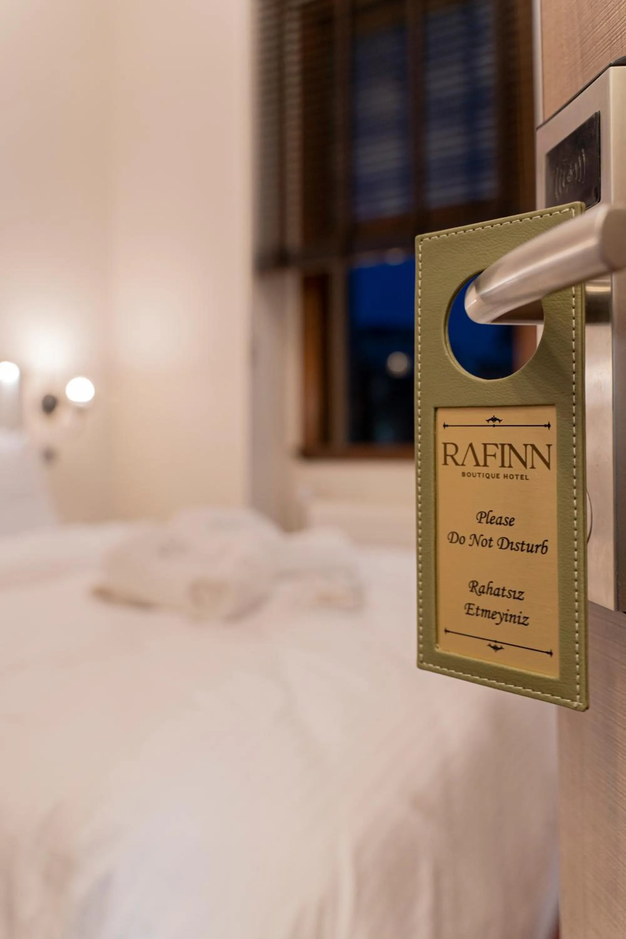 Decorative detail in Rafinn Hotel