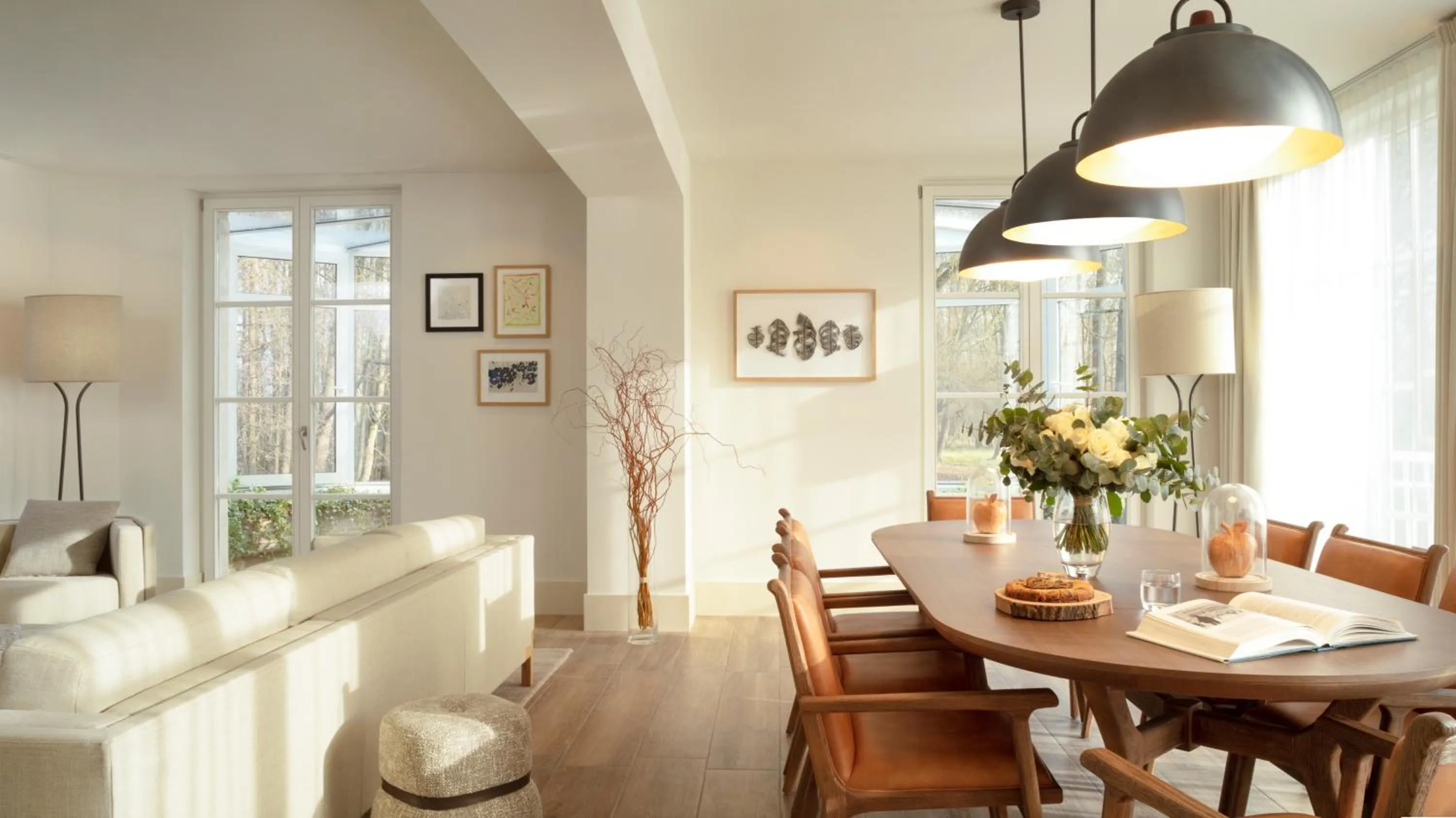 Living room in Le Grand Pavillon Chantilly