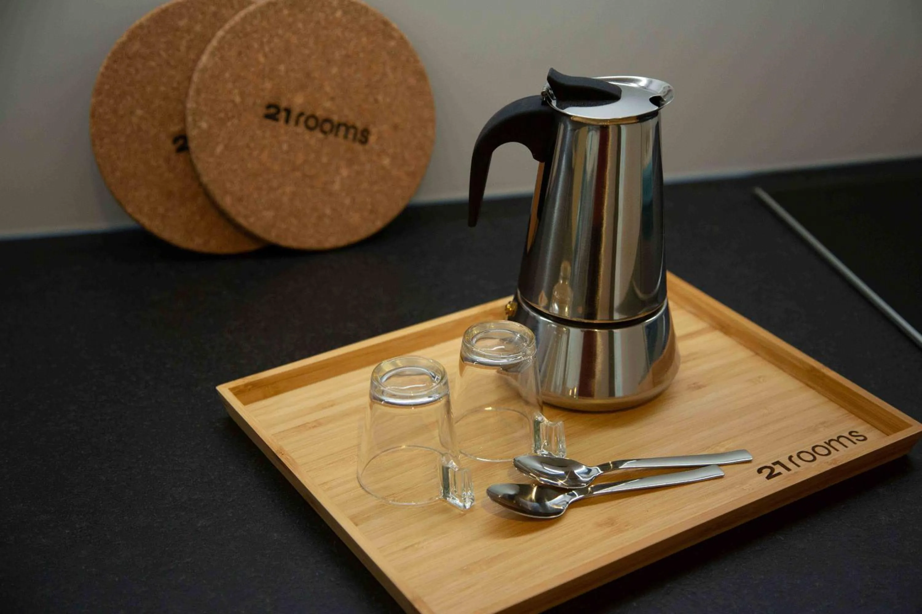 Coffee/tea facilities in 21rooms
