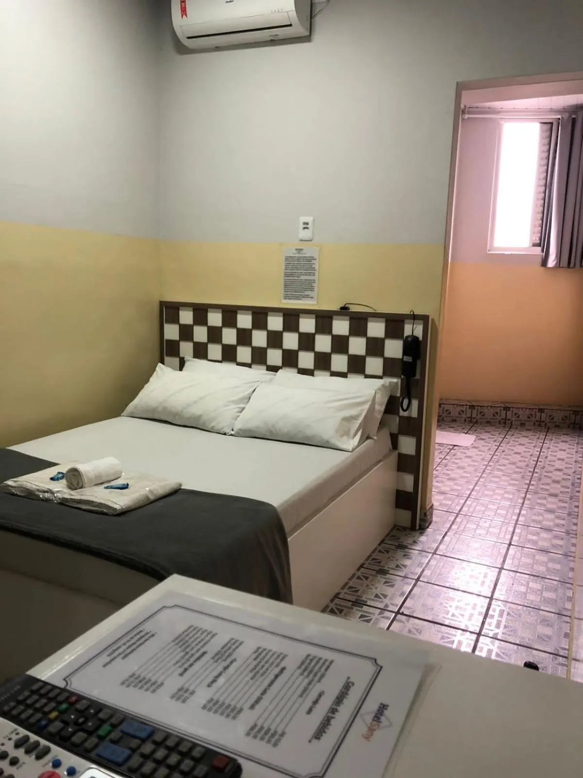 Bed in Hotel Sany SP- Metrô Paulista