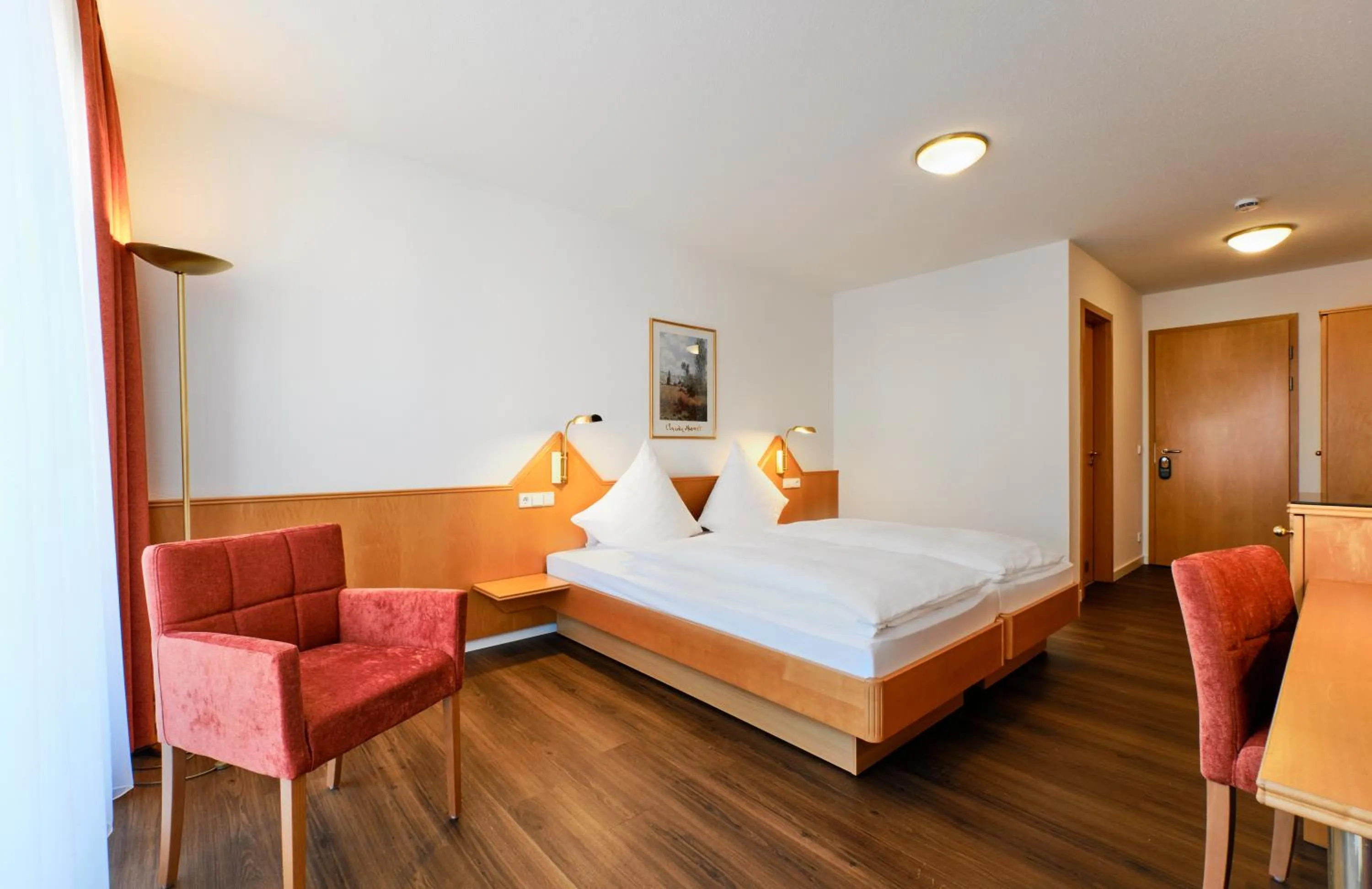 Bed in Hotel Restaurant Waldhorn Holzgerlingen