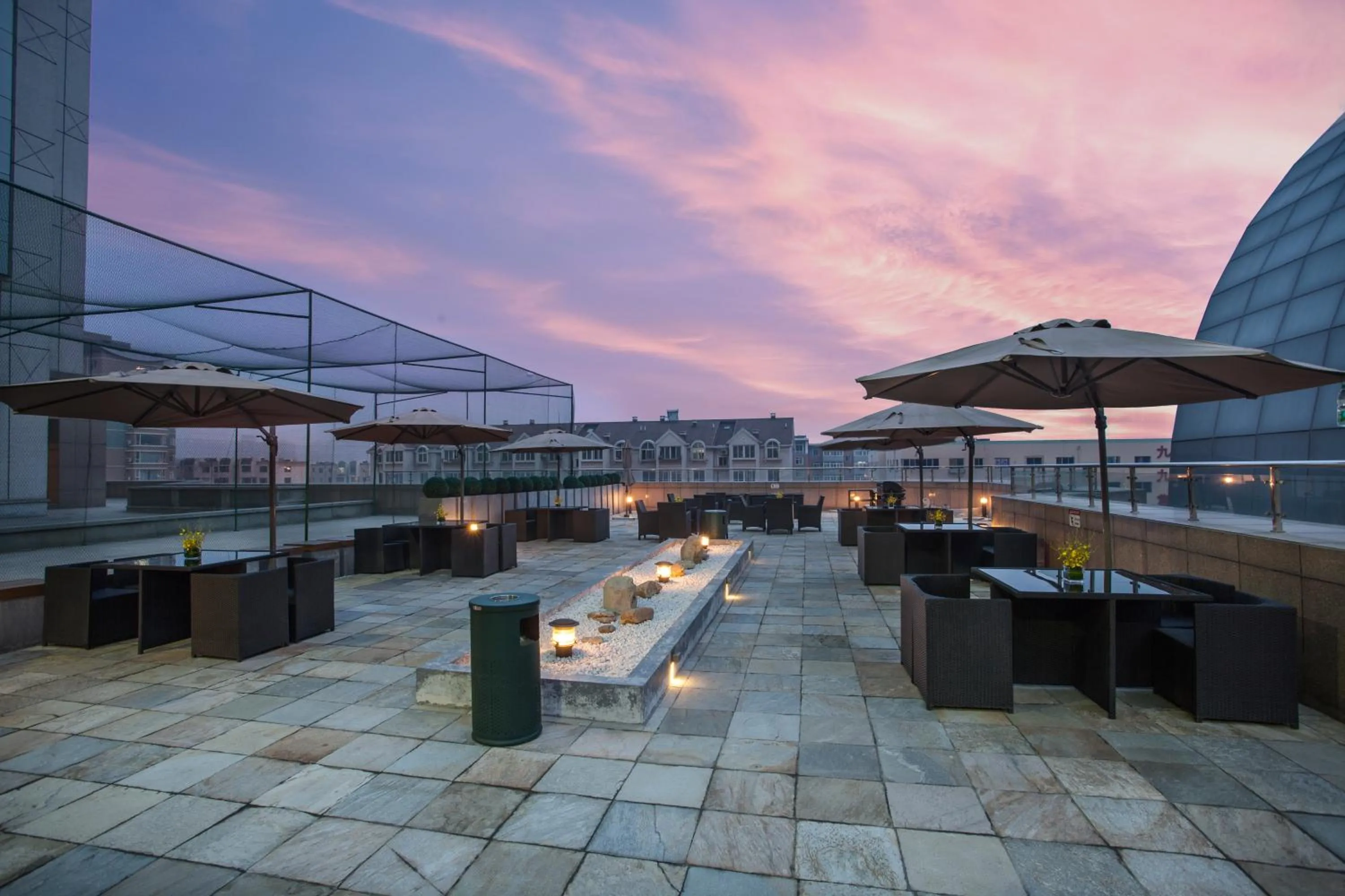Balcony/Terrace in Somerset Grand Central Dalian
