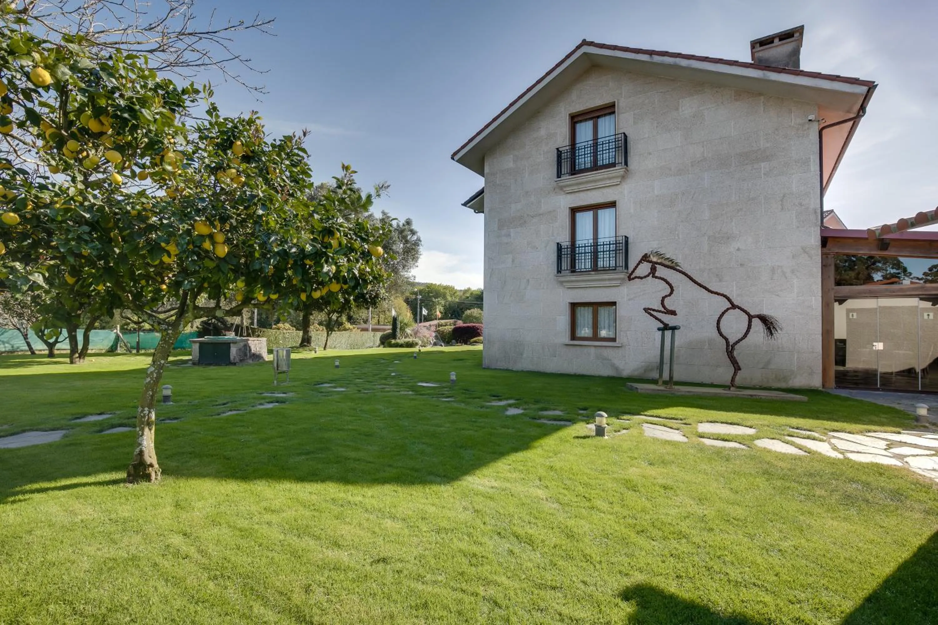Garden in Hotel Rural Campaniola