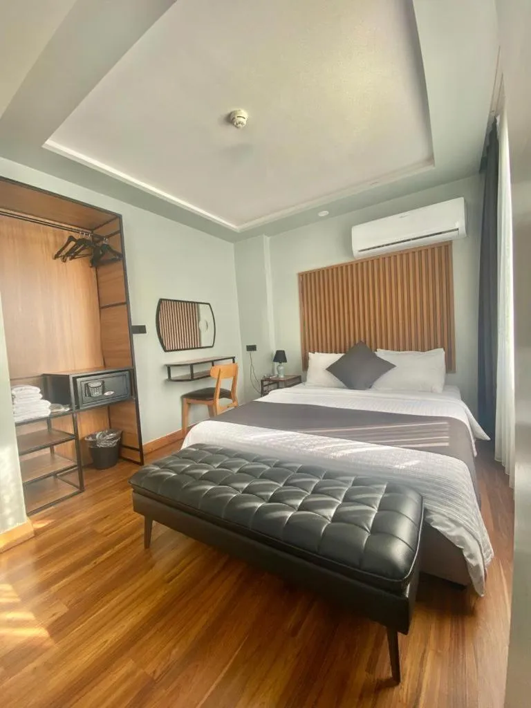 Bed in sahar sultan hotel