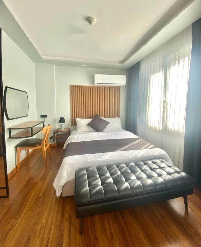 Bed in sahar sultan hotel