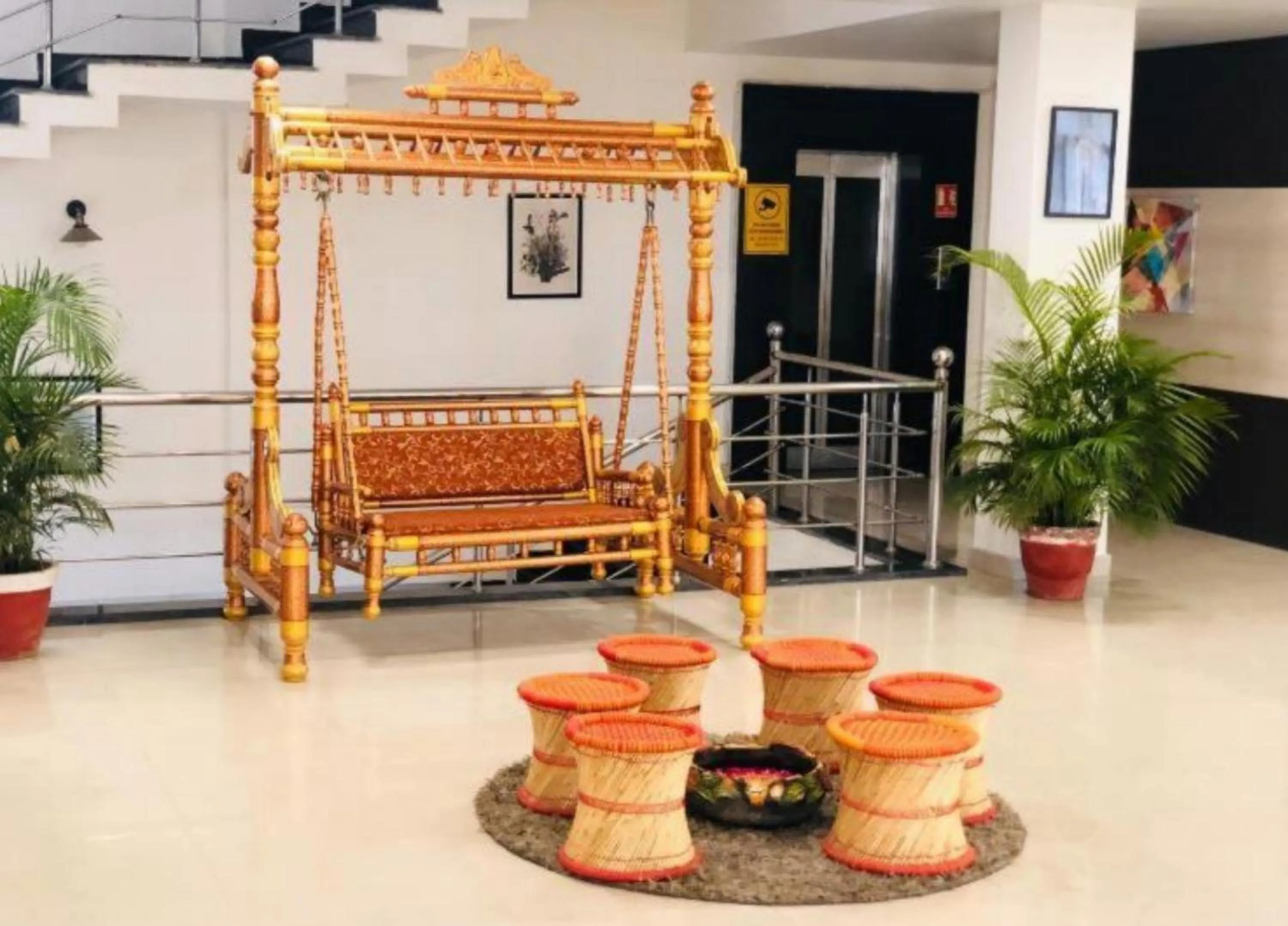 Living room in IIDM Eco Resort