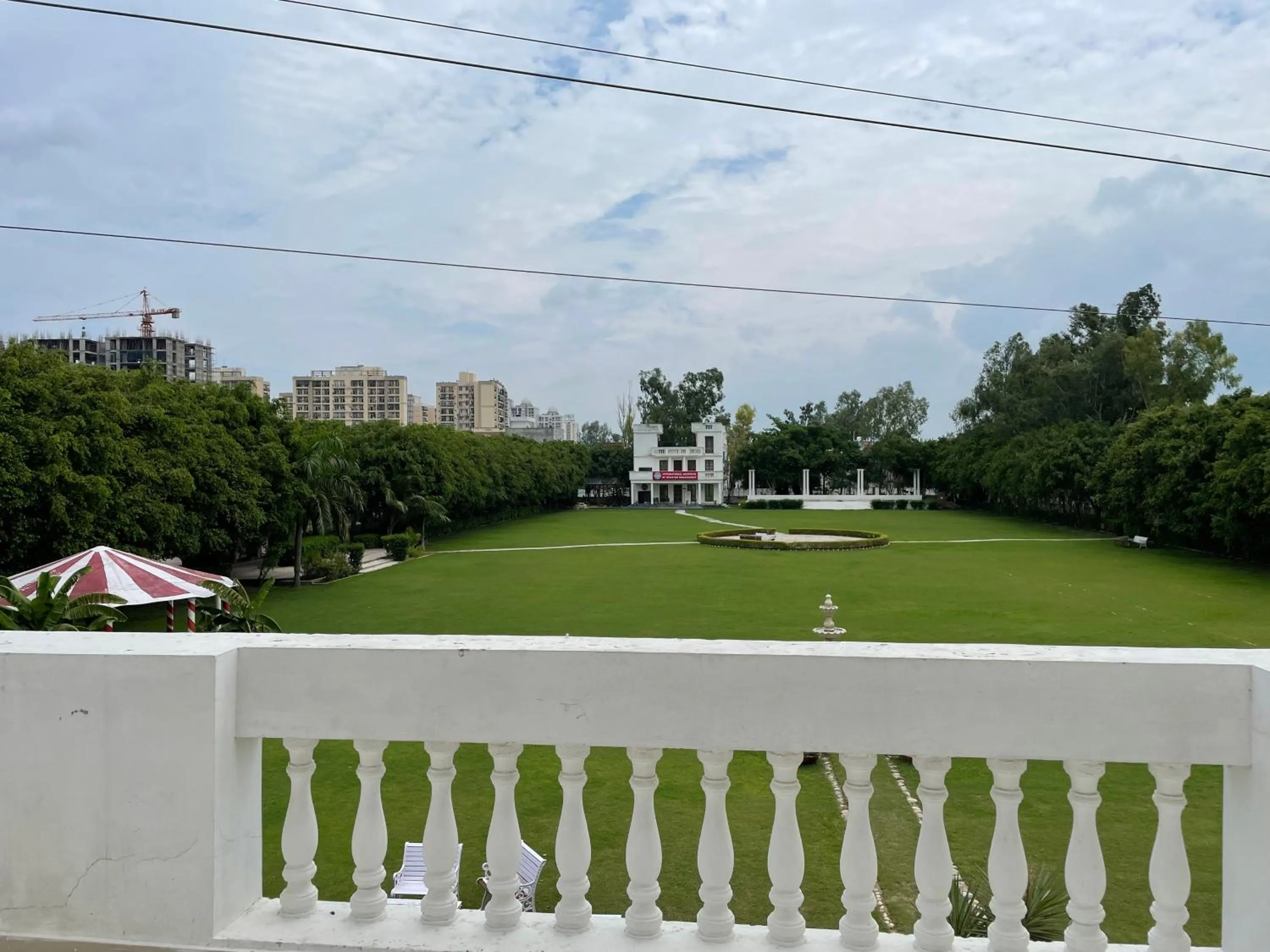 Garden view in IIDM Eco Resort