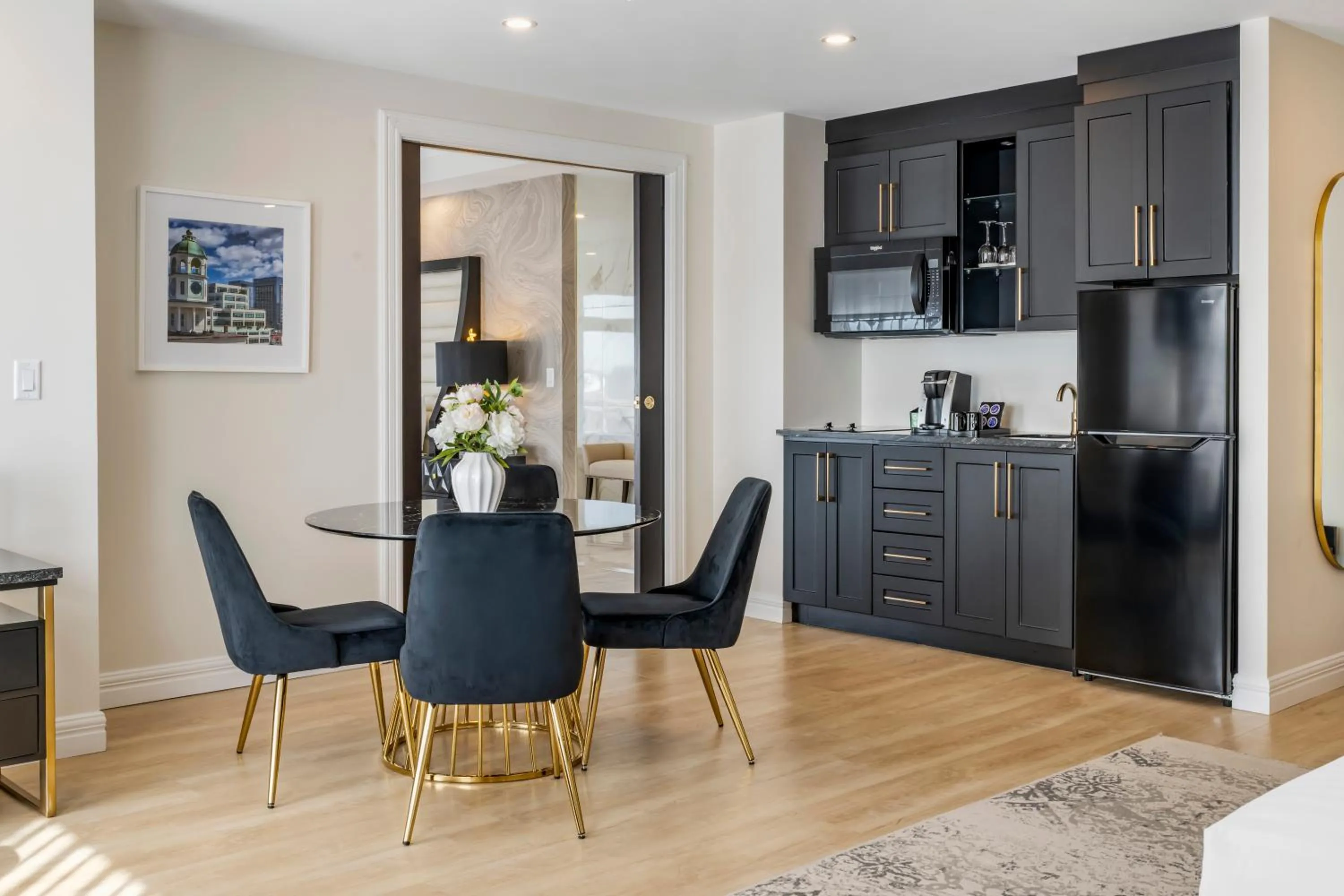 Kitchen or kitchenette in Halifax Tower Hotel & Conference Centre, an Ascend Collection Hotel