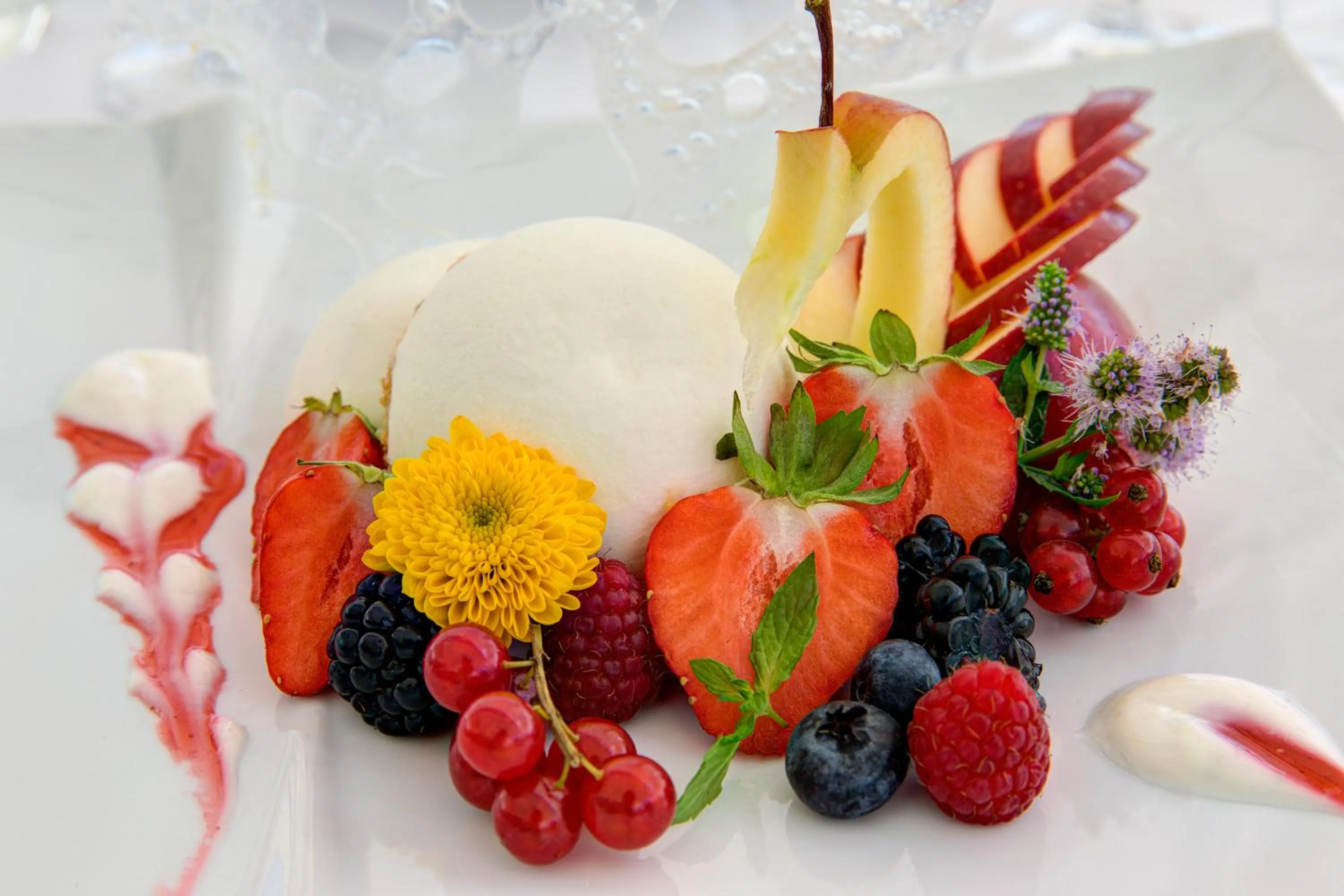 Food in Adriatic Palace Hotel