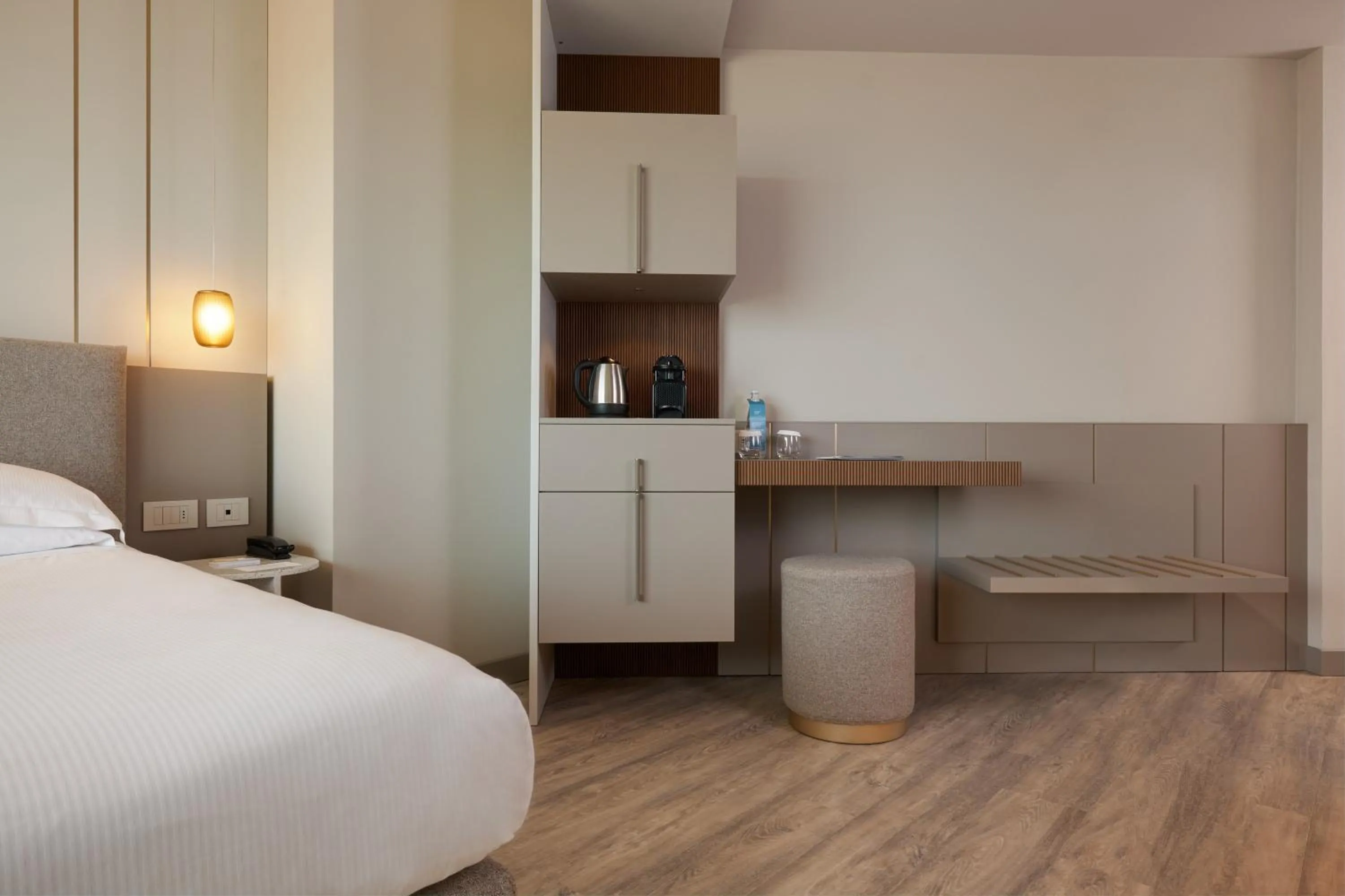 Bed in Adriatic Palace Hotel