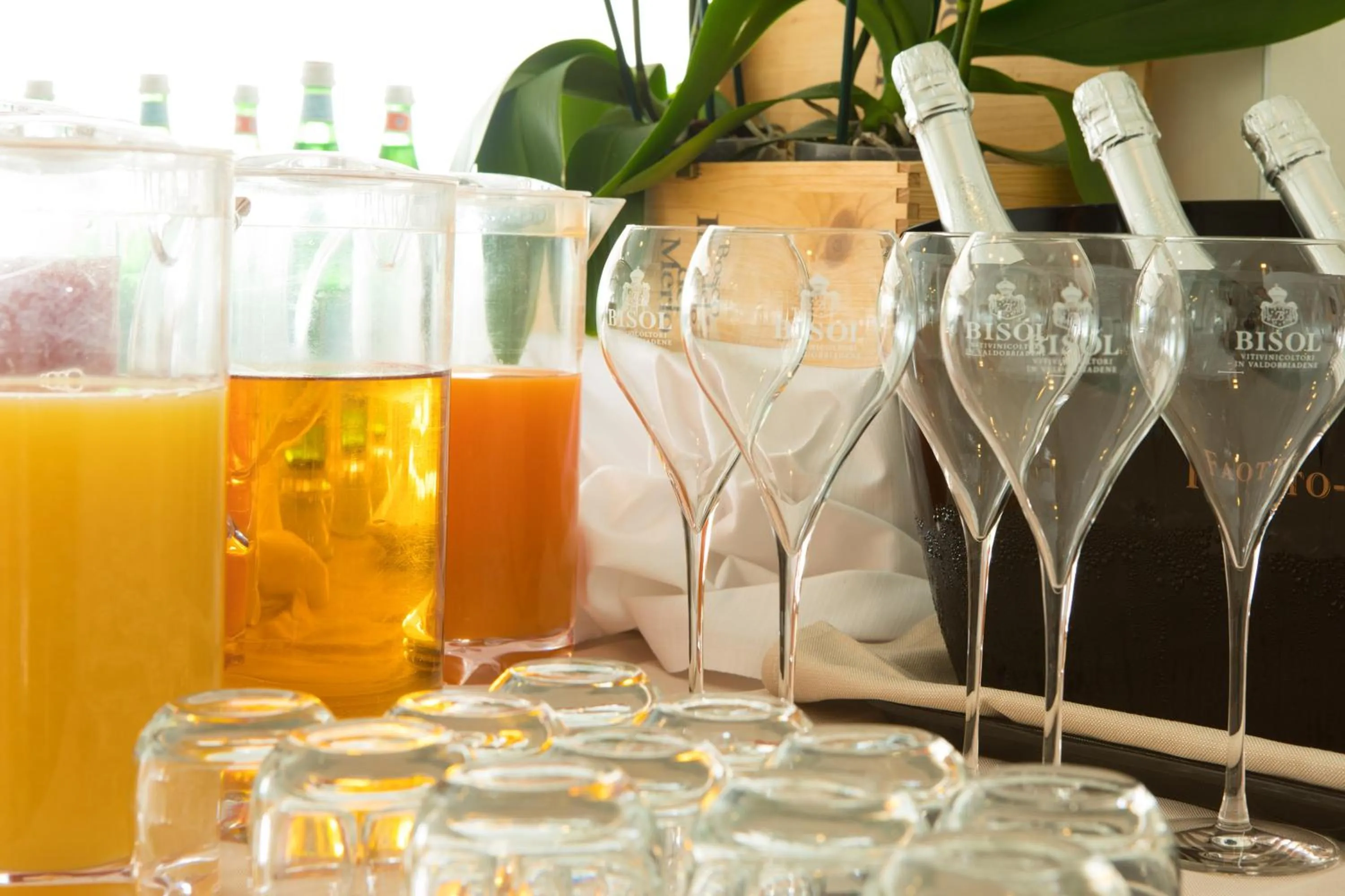 Buffet breakfast in Adriatic Palace Hotel