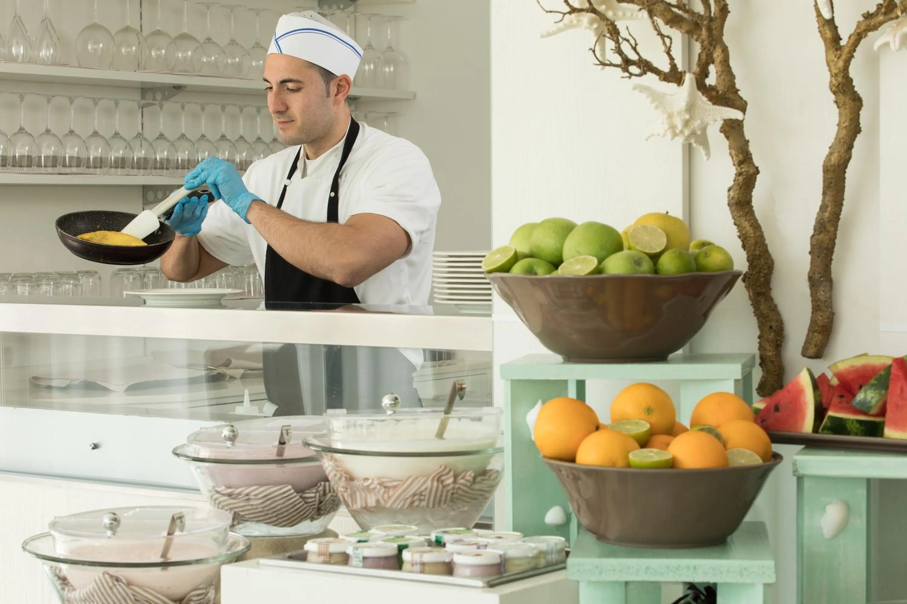 Staff in Adriatic Palace Hotel