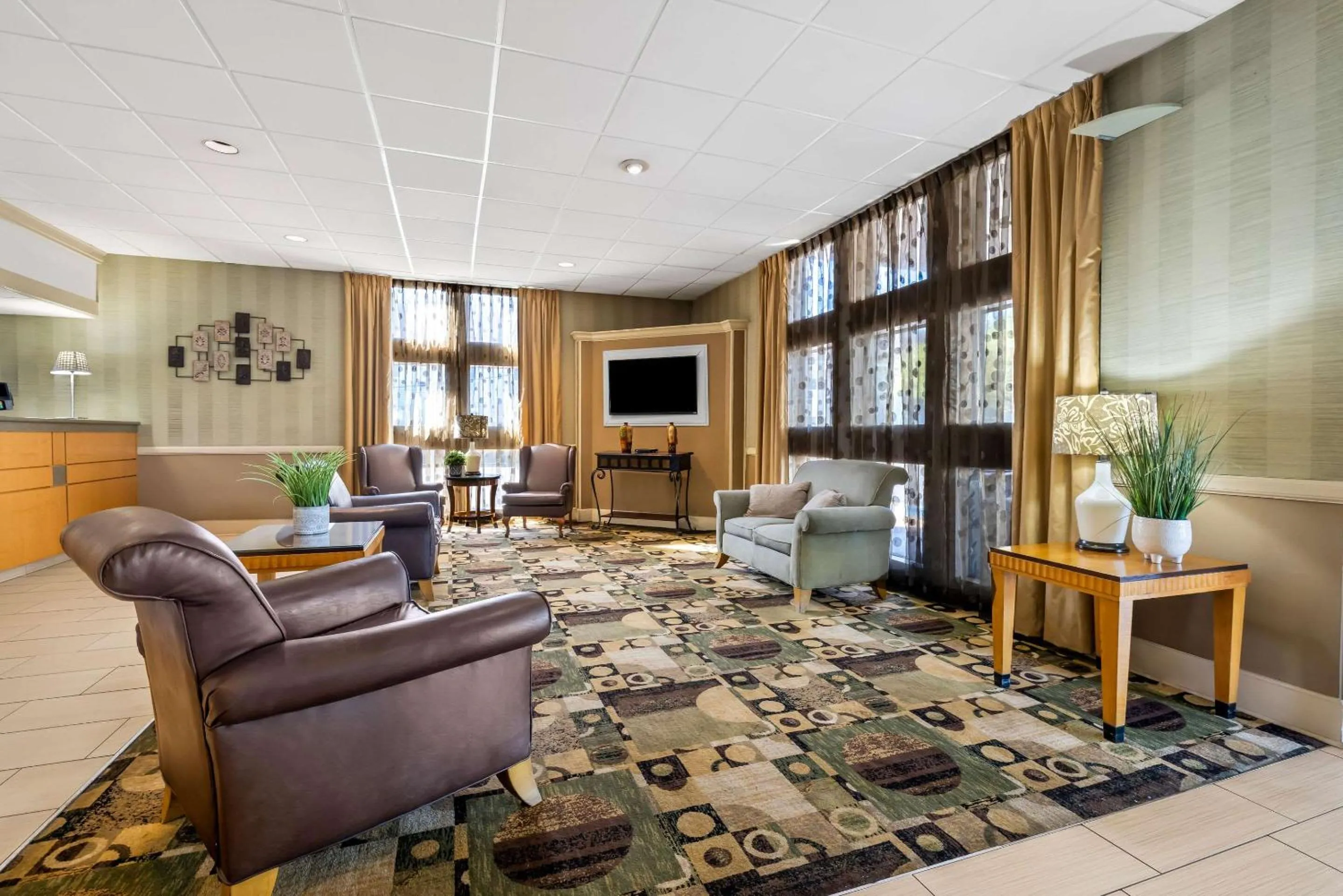 Lobby or reception in Quality Inn Morgan City