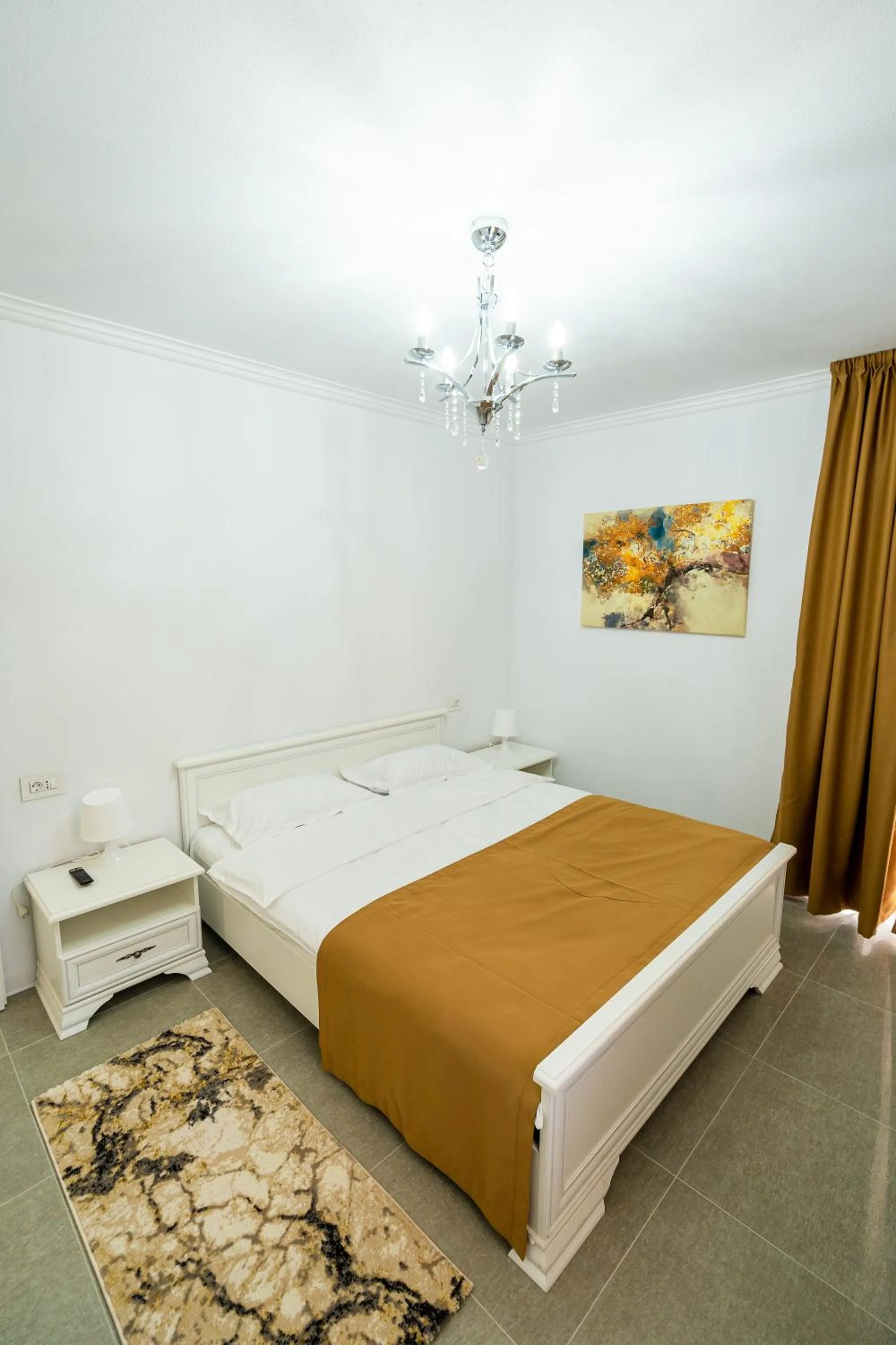 Bed in Armada Aparthotel