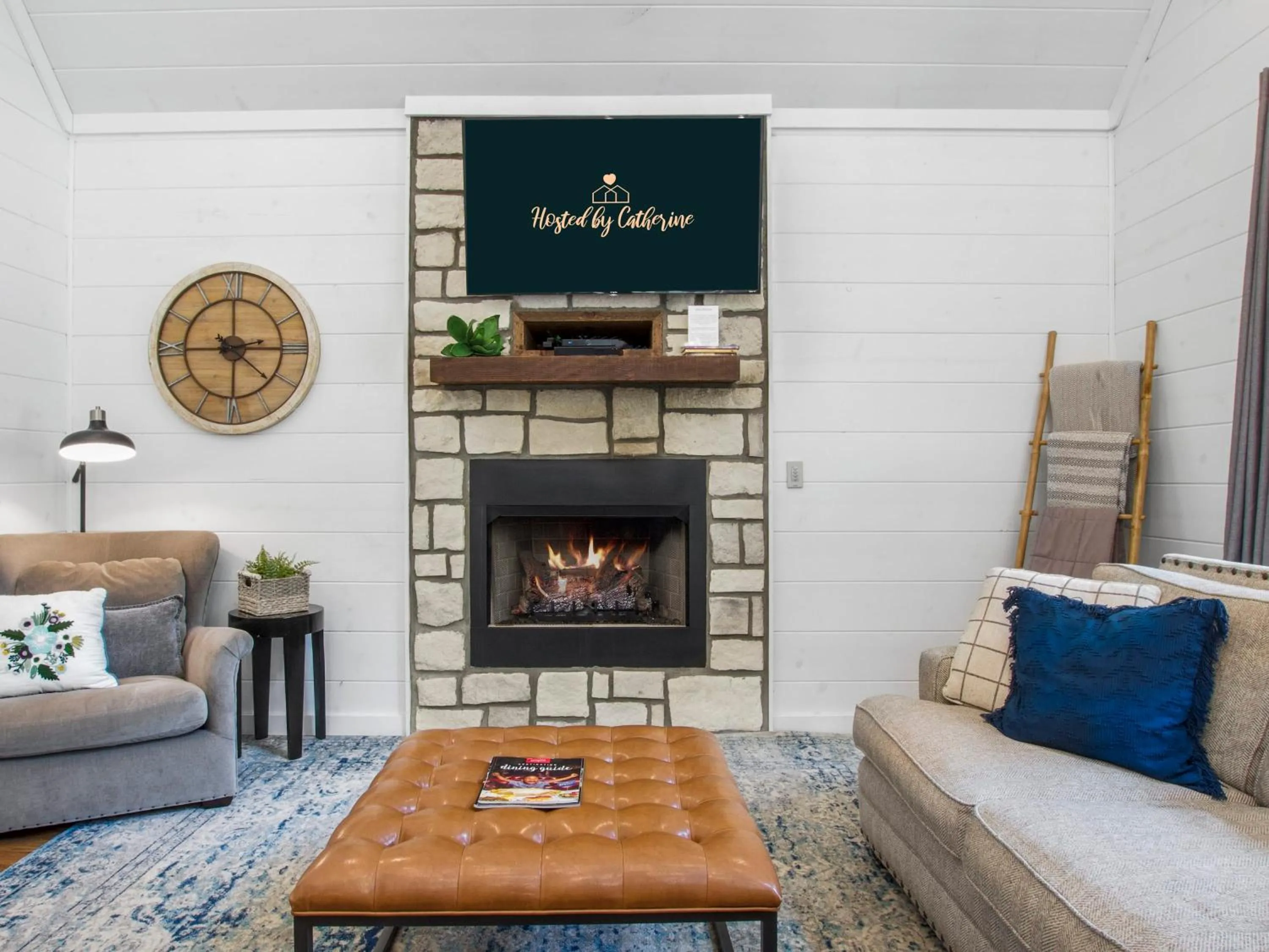 Stunning Luxury Cabin w Hot Tub and Fire Pit Holy Shiplap is Perfect Romantic Couples Getaway