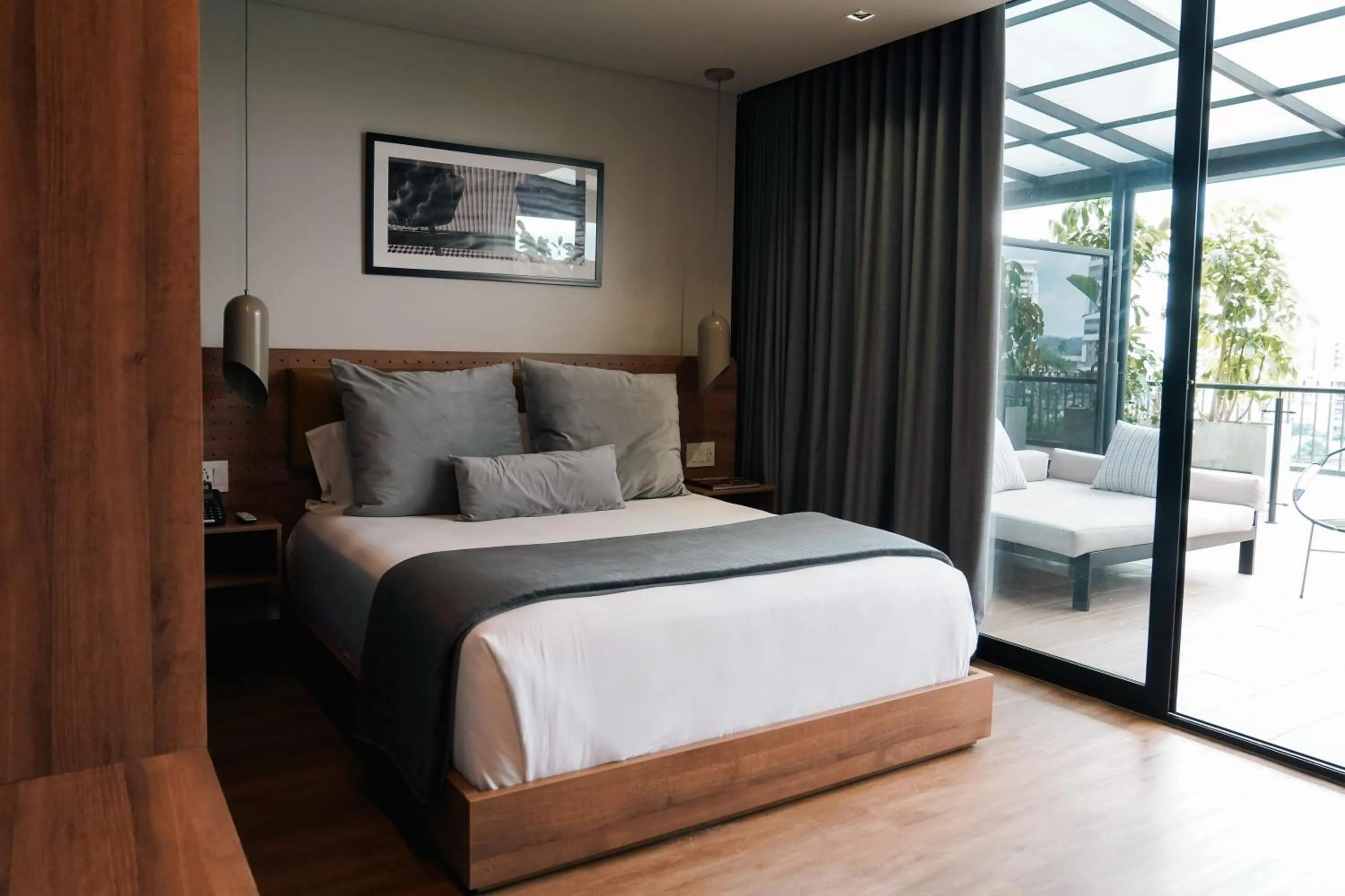 Bed in Hotel Sexto by Icono