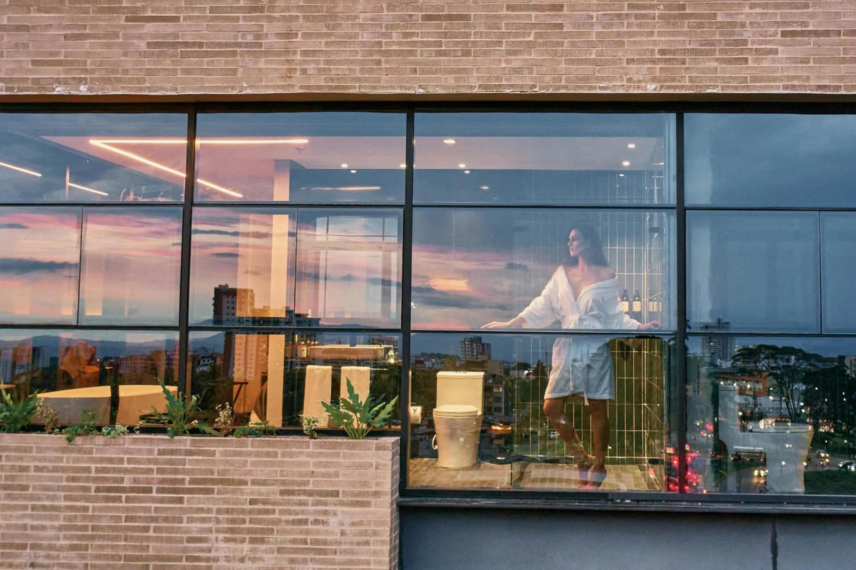 Bathroom in Hotel Sexto by Icono