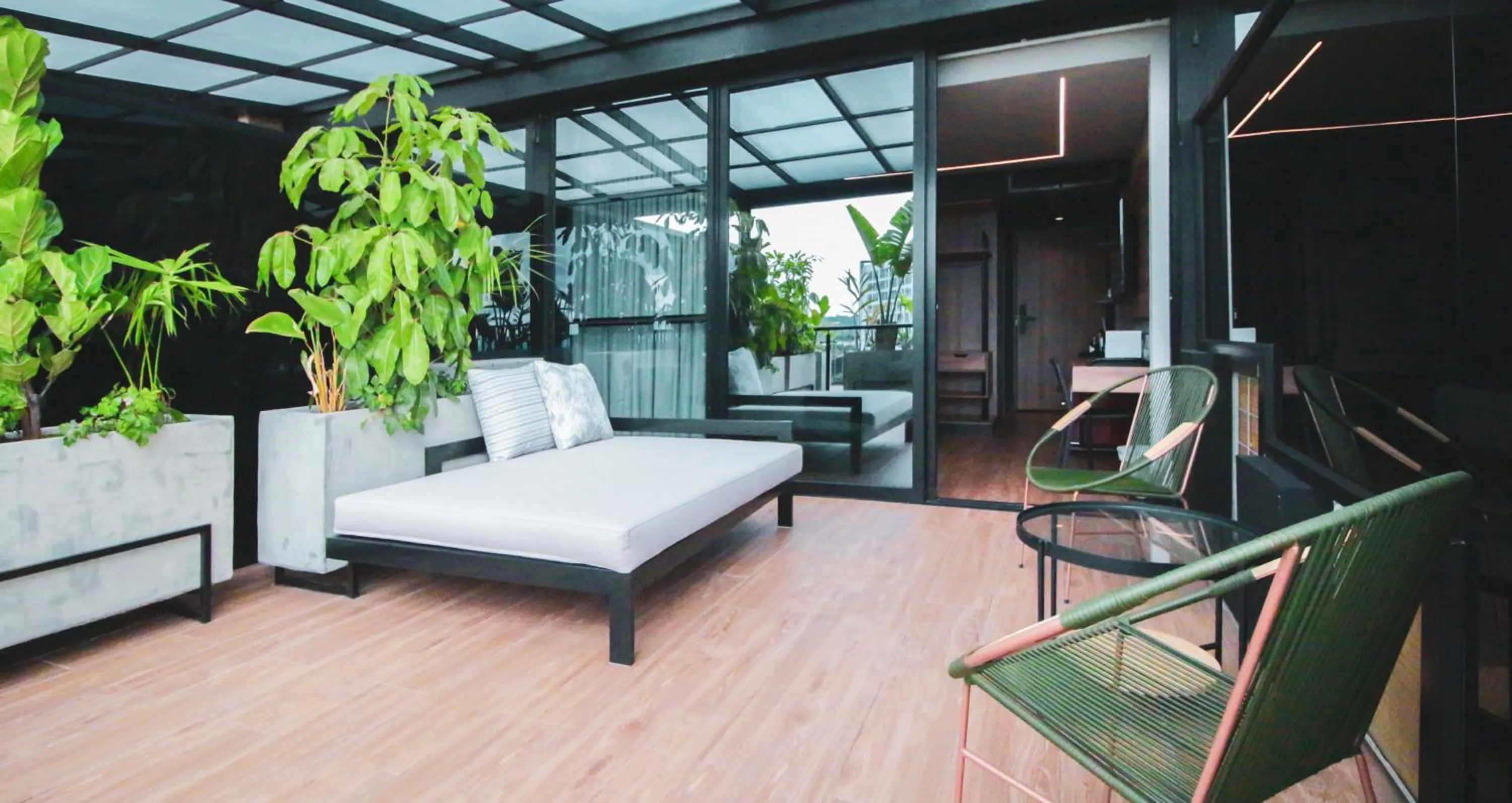 Balcony/Terrace in Hotel Sexto by Icono