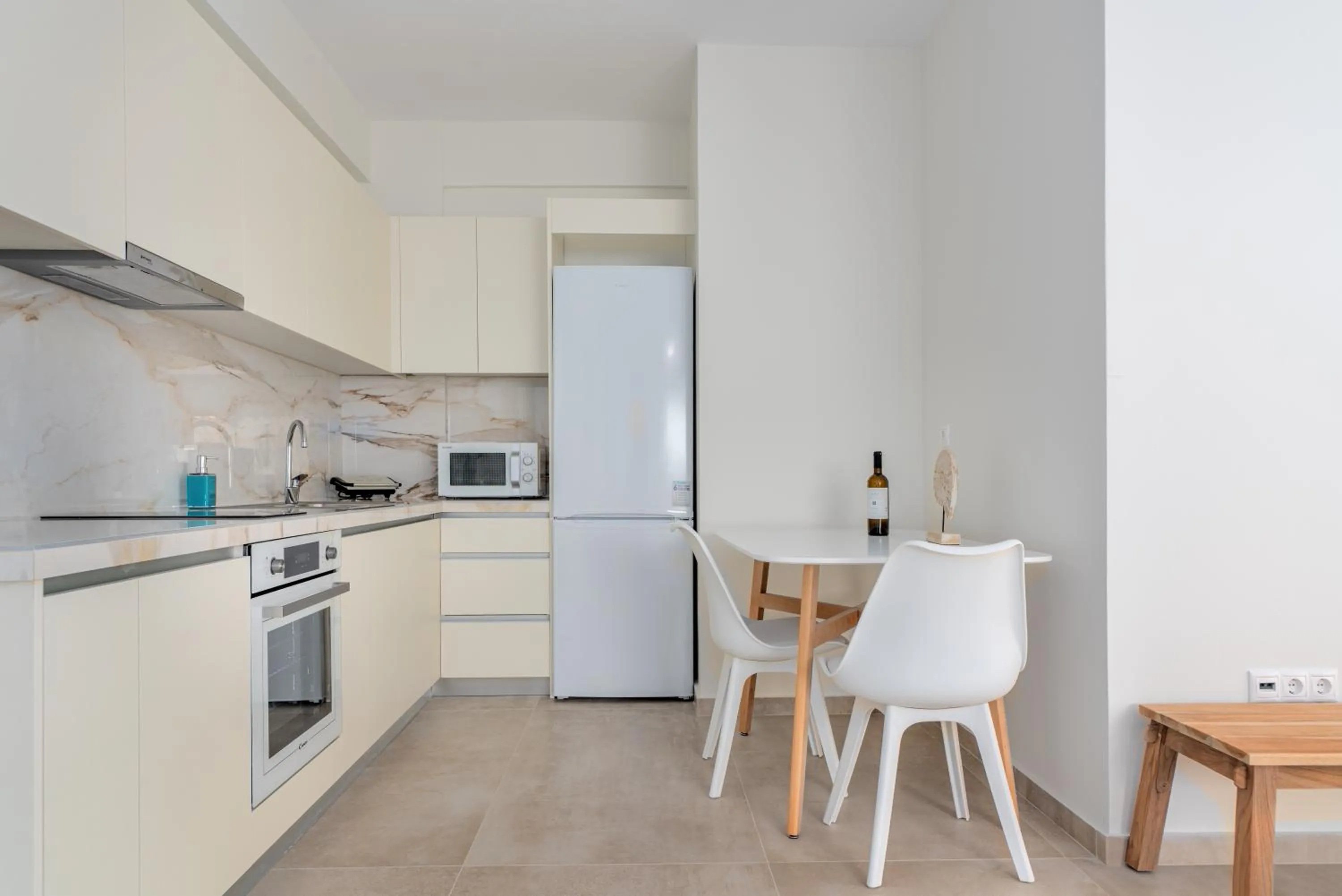 Kitchen or kitchenette in COSTA VASIA Boutique Apartments