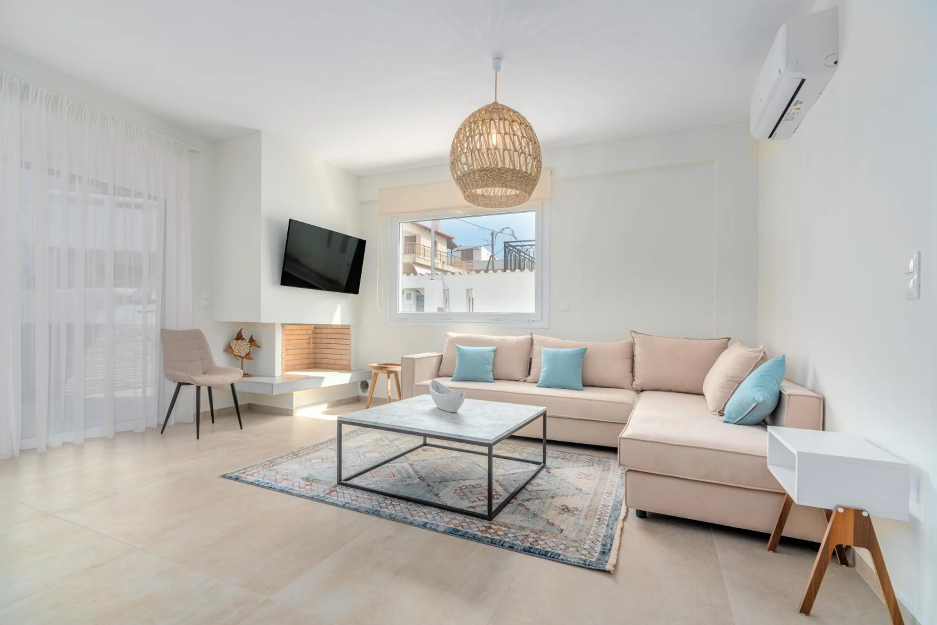 Living room in COSTA VASIA Boutique Apartments