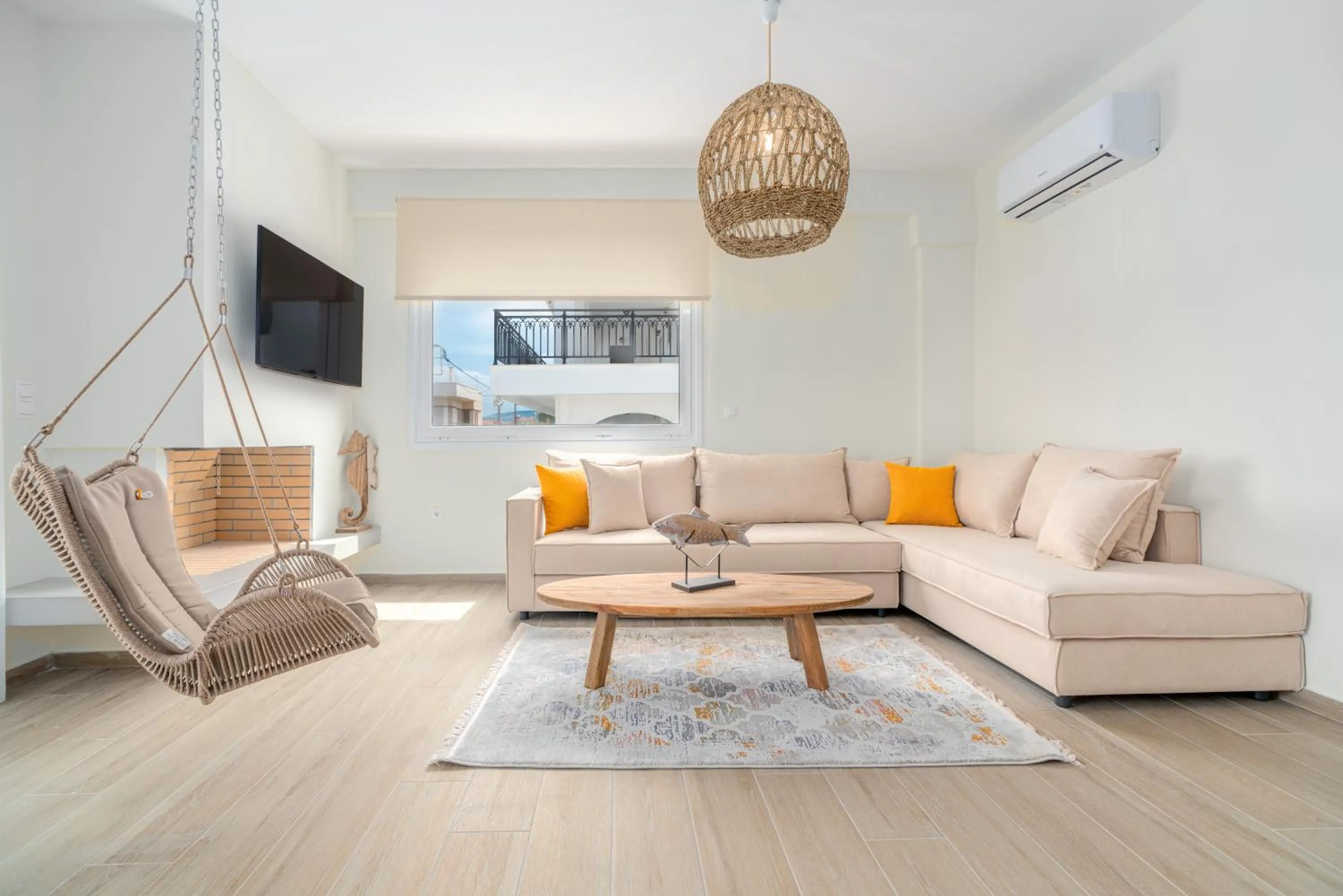 Living room in COSTA VASIA Boutique Apartments