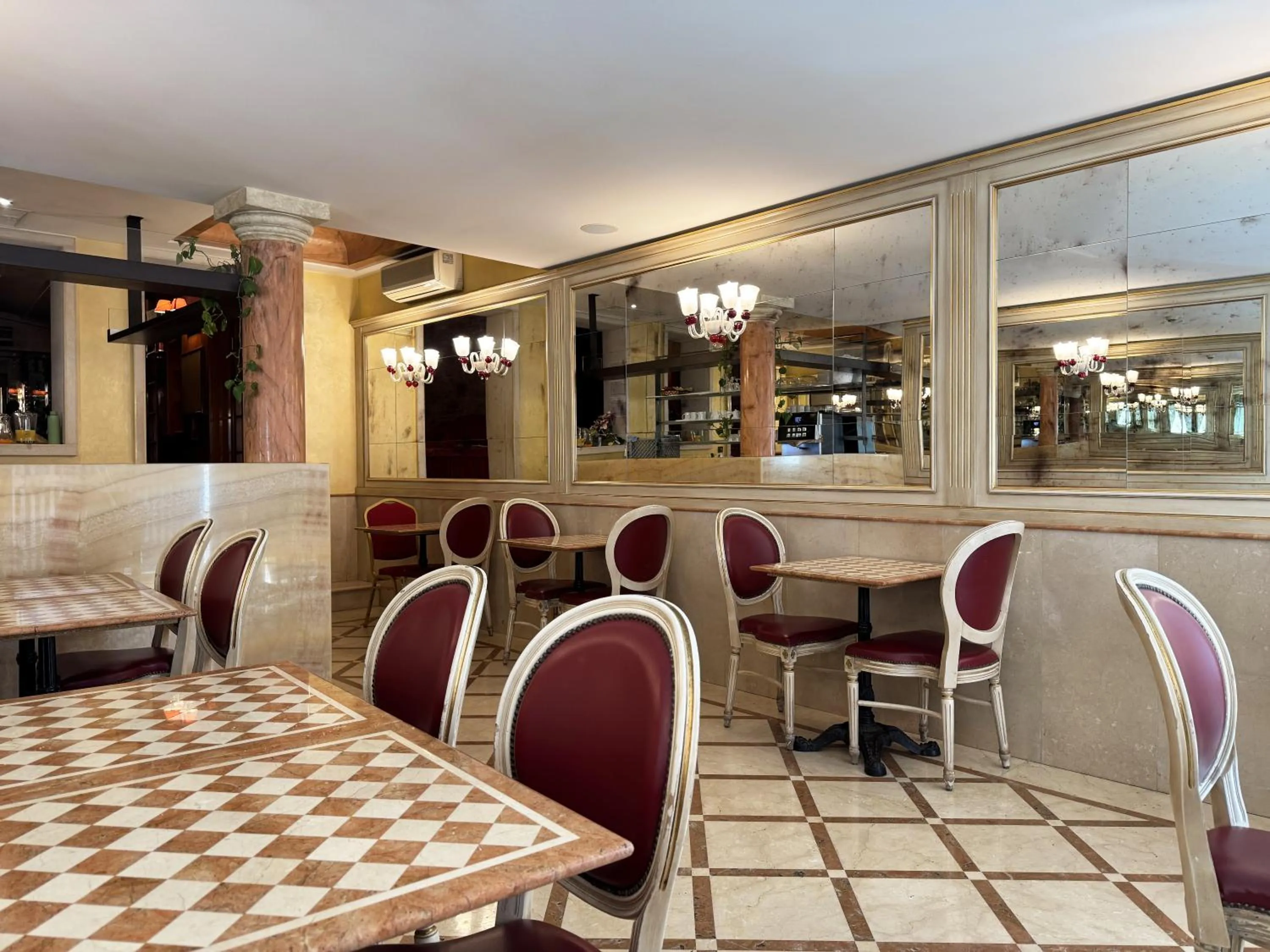 Living room in Hotel Alcyone