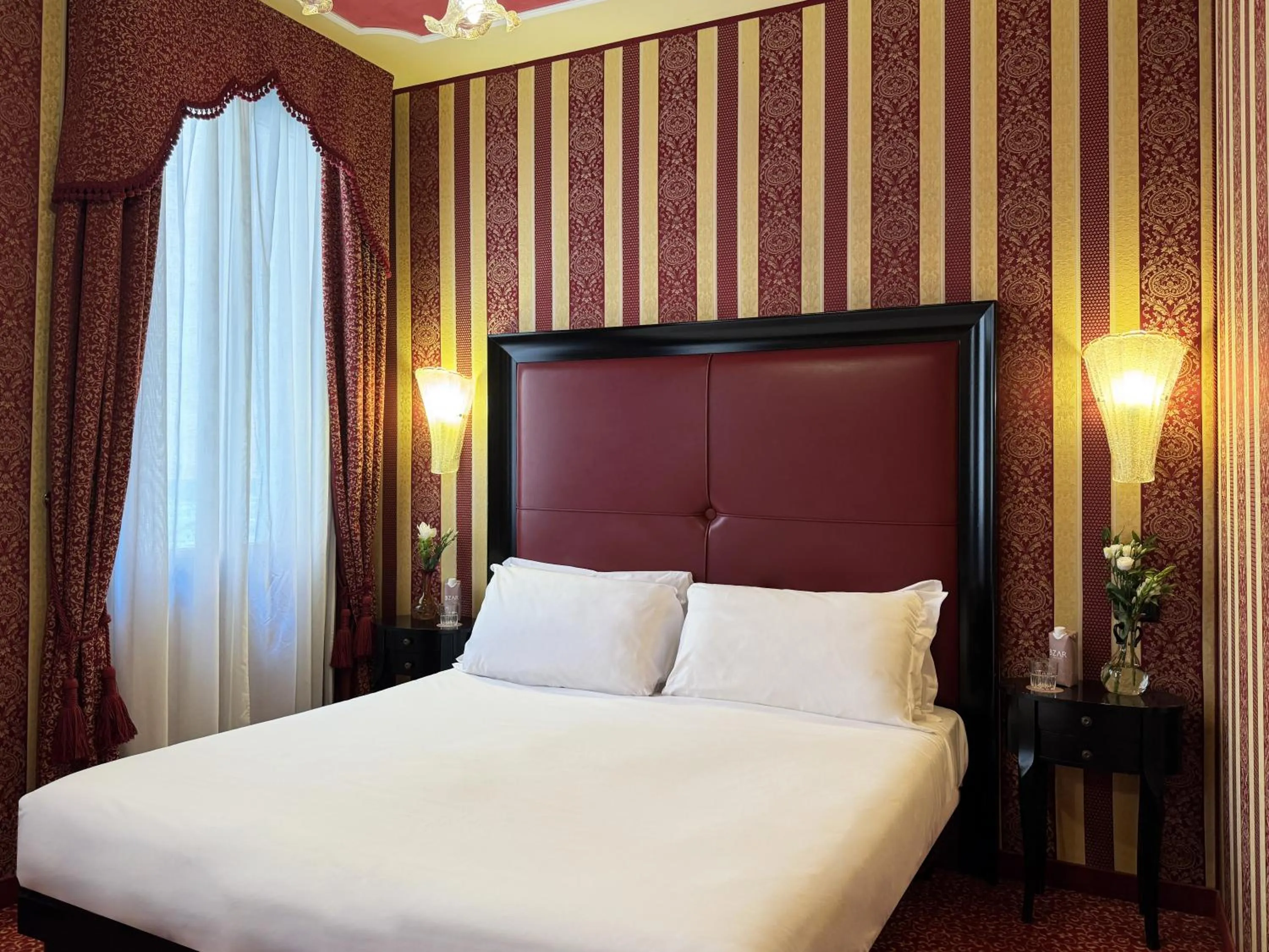 Bed in Hotel Alcyone