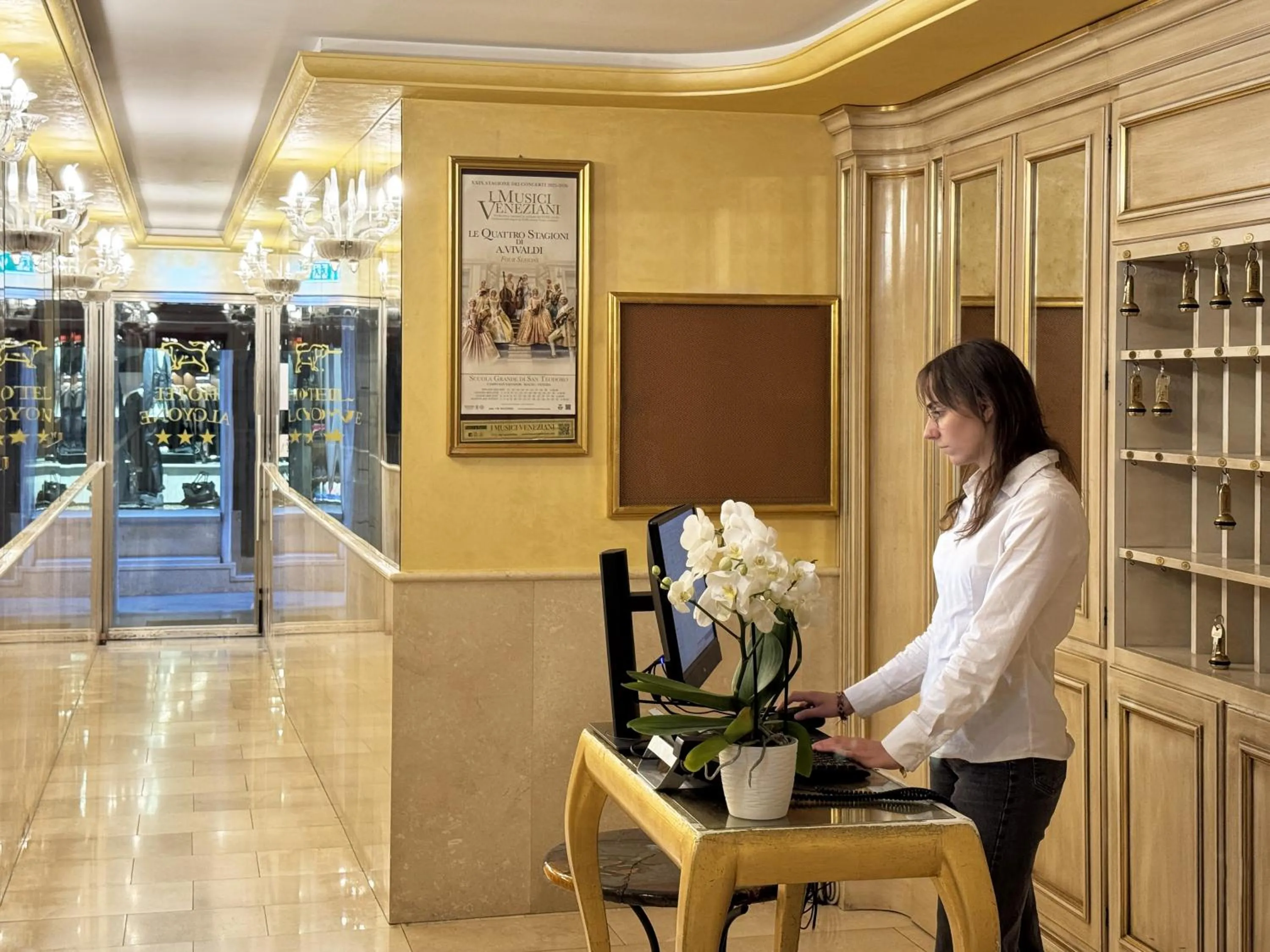 Staff in Hotel Alcyone