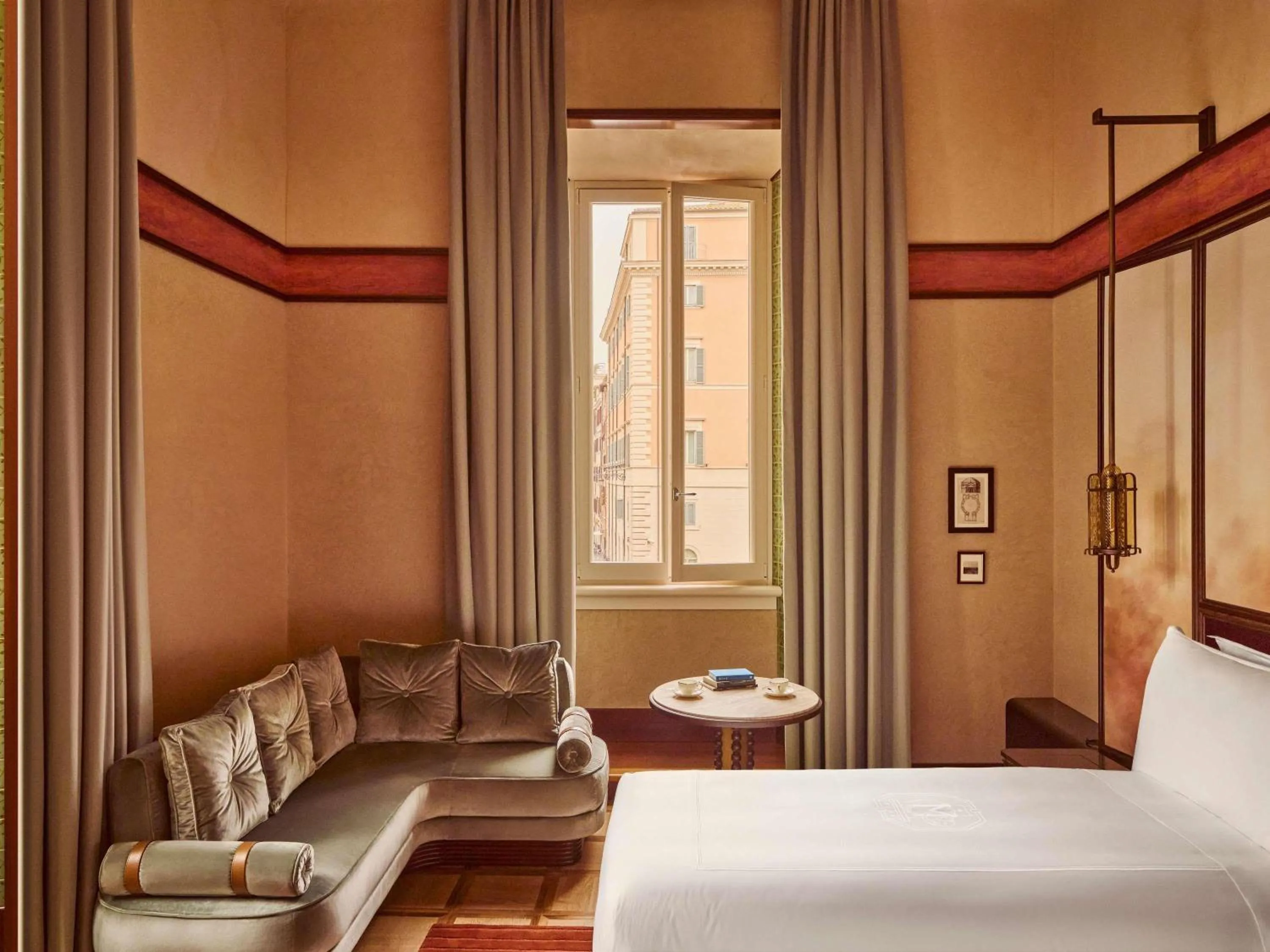 Bedroom, Bed in Orient Express La Minerva