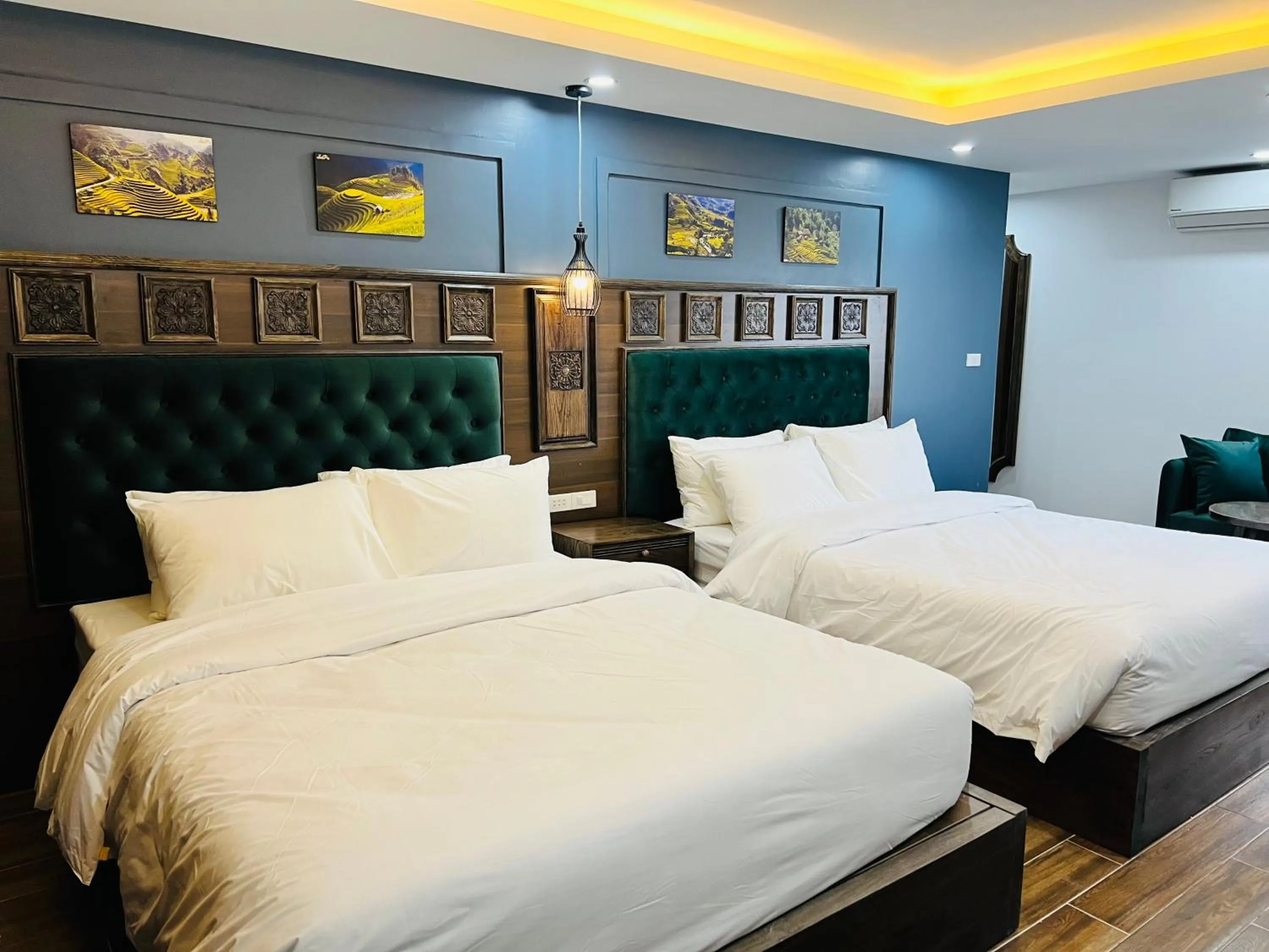 Bedroom, Bed in Sapa Grand Hills Hotel Apartments