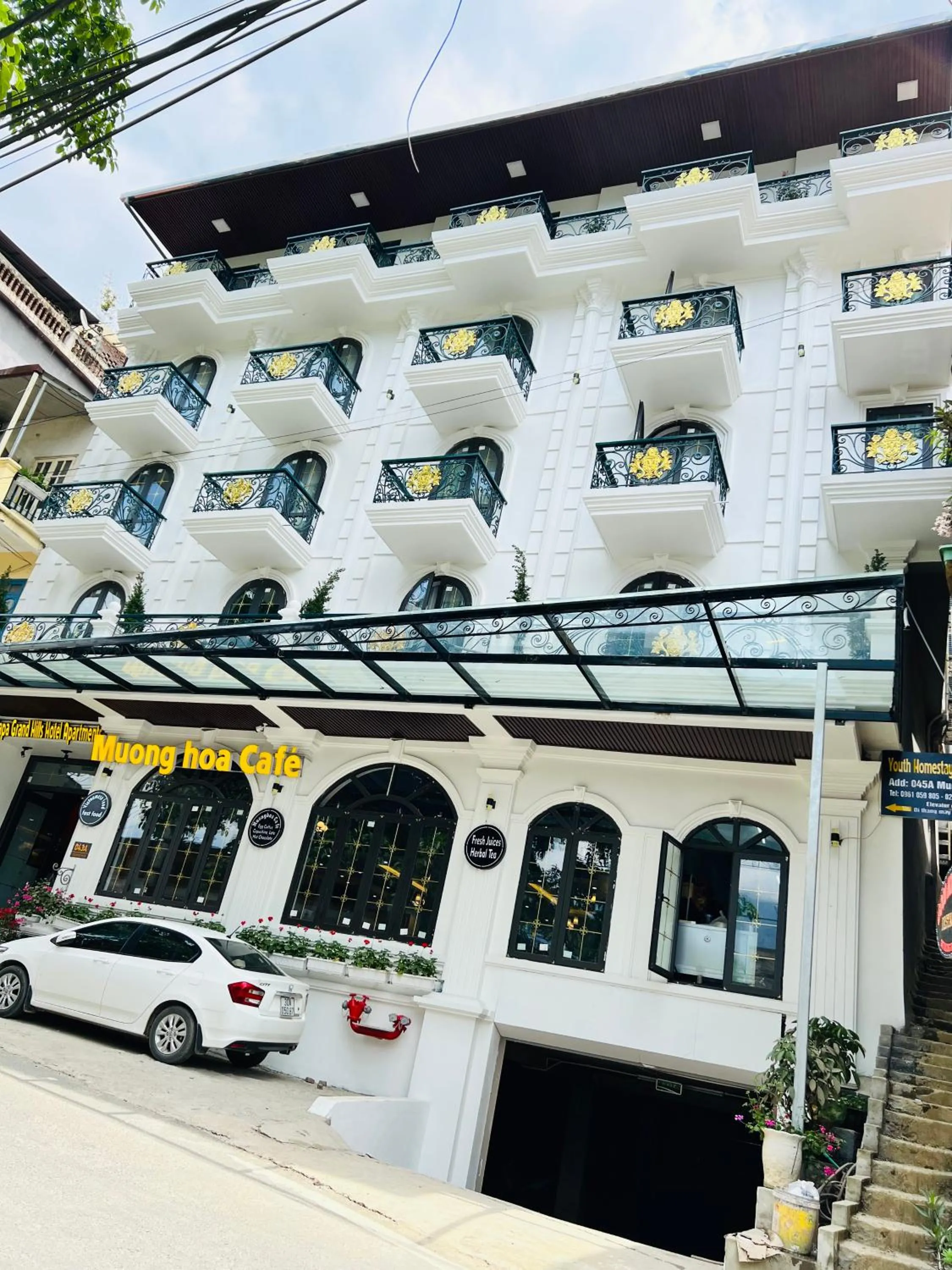 Property building in Sapa Grand Hills Hotel Apartments