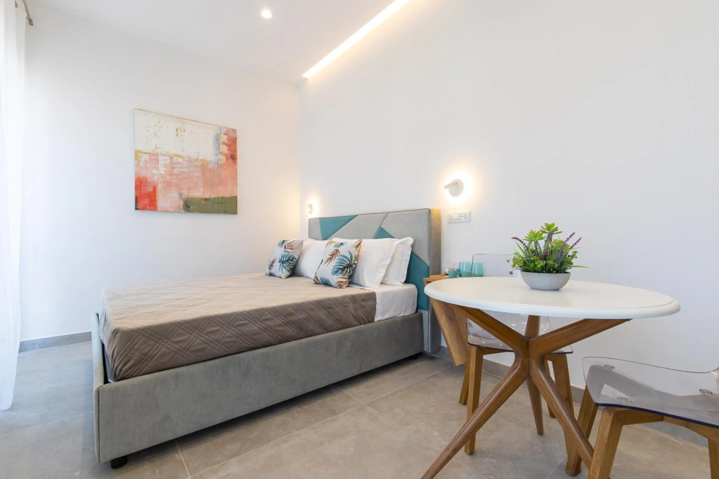 Bed in Baia Flegrea Meublè