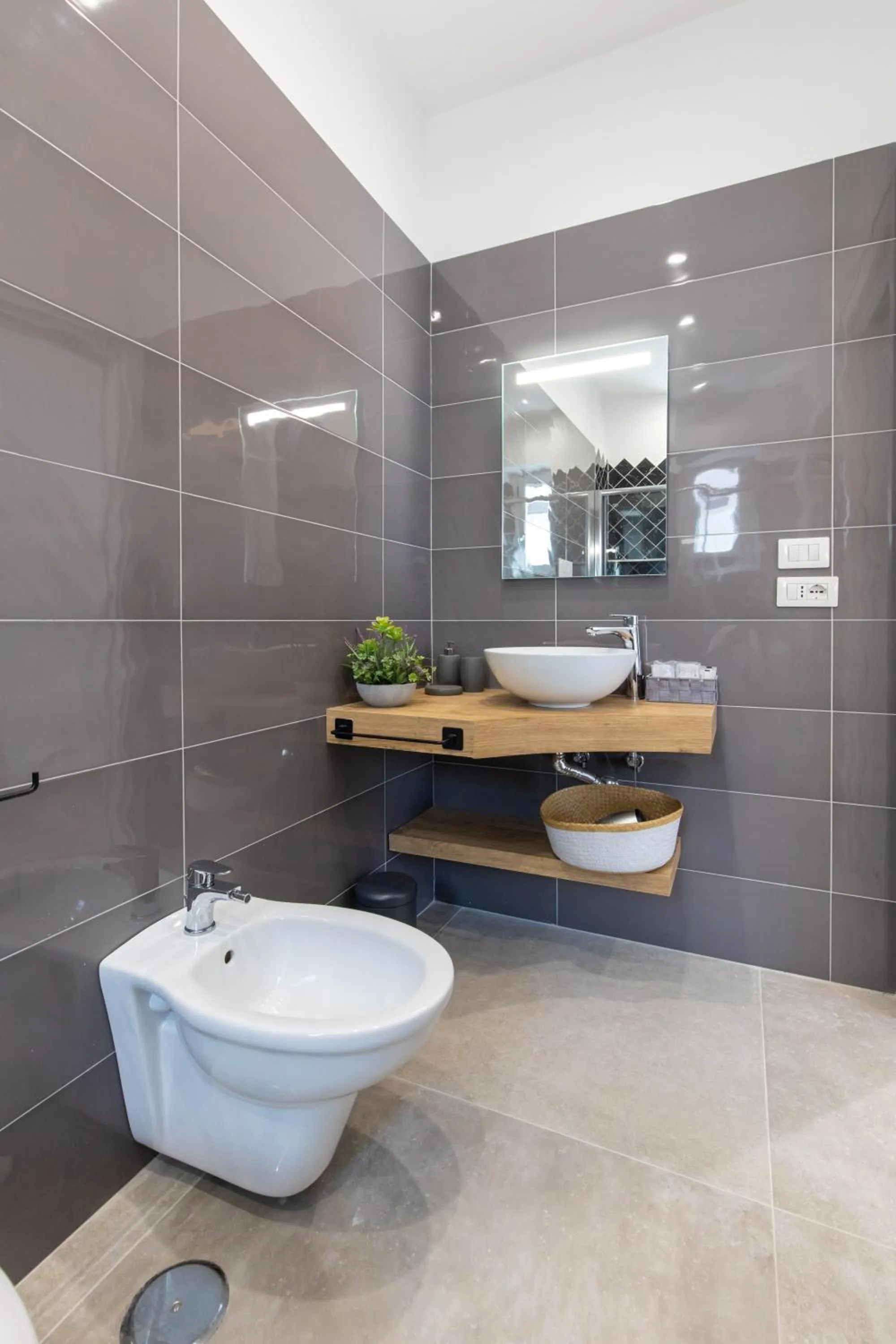 Bathroom in Baia Flegrea Meublè