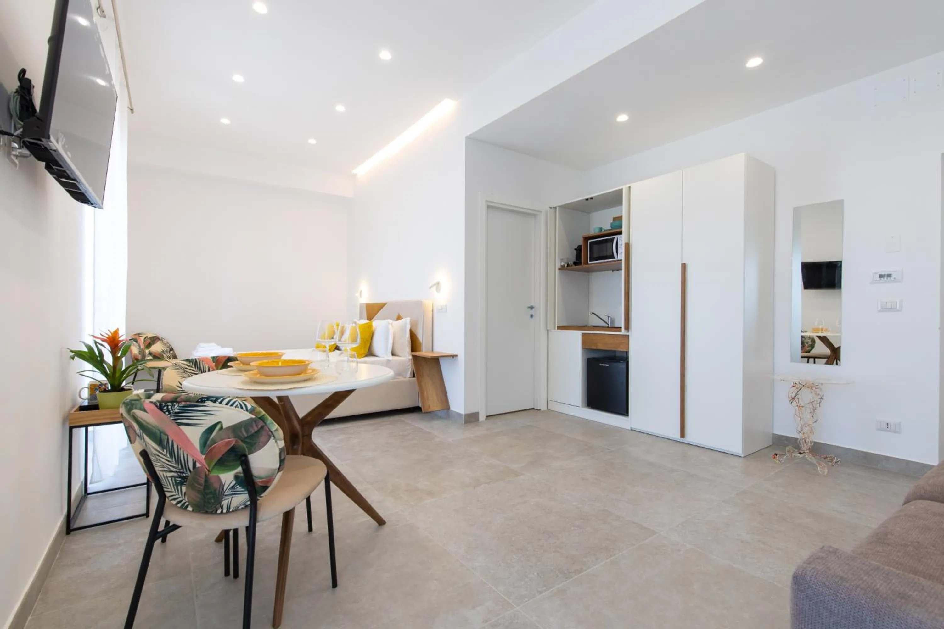 Living room in Baia Flegrea Meublè