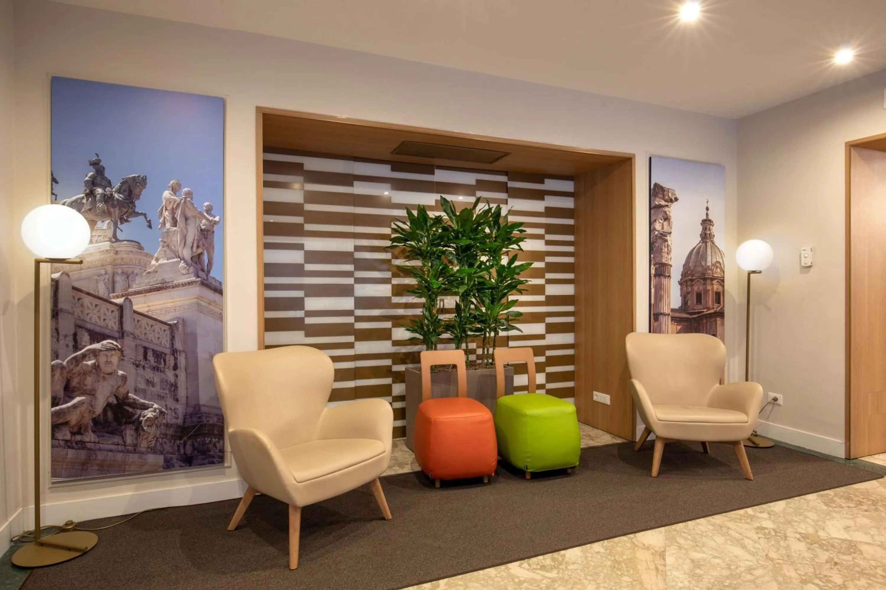 Lobby or reception in Cosmopolita Hotel Rome, Tapestry Collection by Hilton